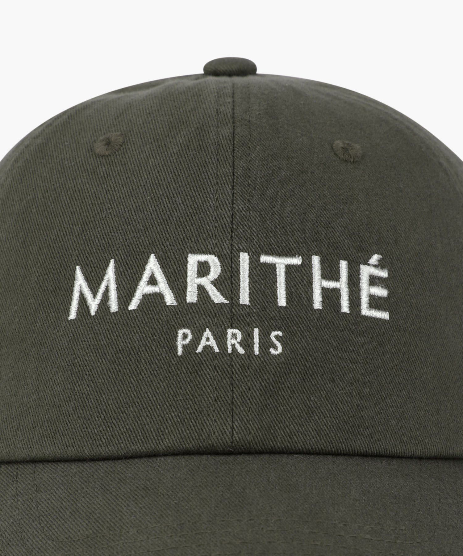 Marithe & Francois Girbaud - [Pre-order – Ships 23 Jun] Slim Regular Logo Cap (Brown) product image 3 | TRAB K-Fashion Australia