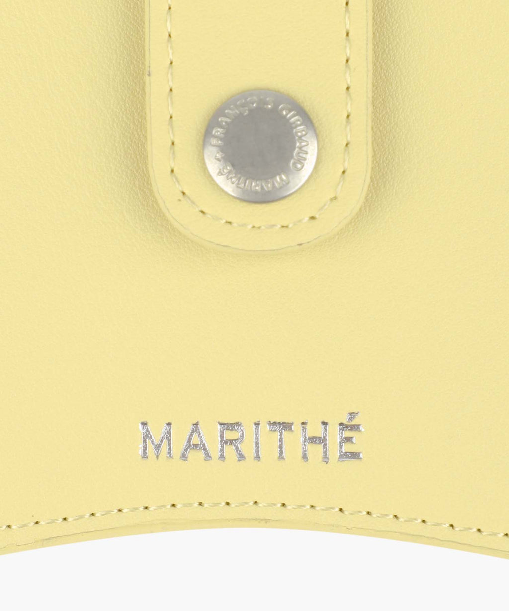 Marithe & Francois Girbaud - Regular Logo Peanut Keyring Wallet (Light Yellow) product image 3 | TRAB K-Fashion Australia