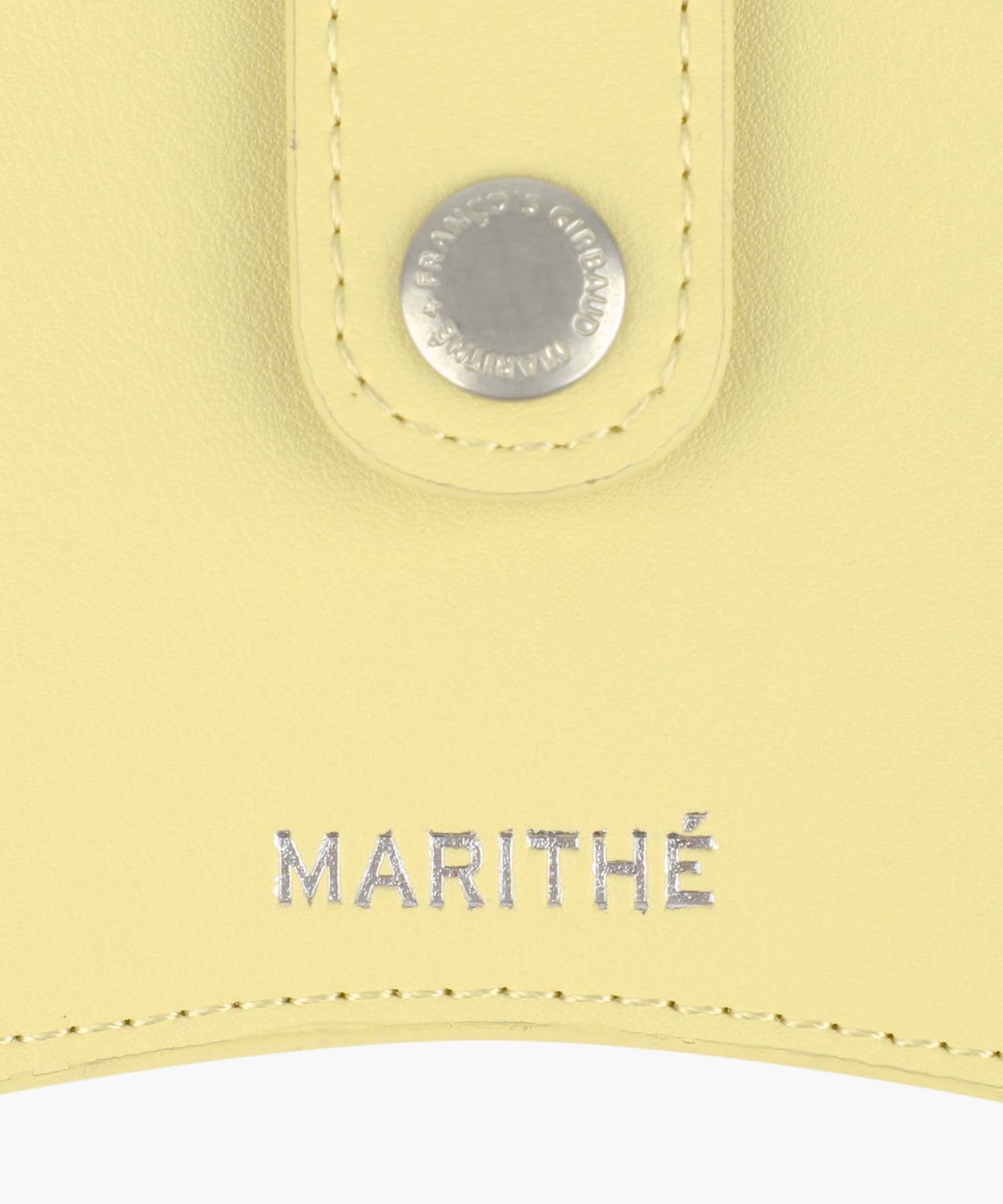 Marithe & Francois Girbaud - Regular Logo Peanut Keyring Wallet (Light Yellow) product image 3 | TRAB K-Fashion Australia