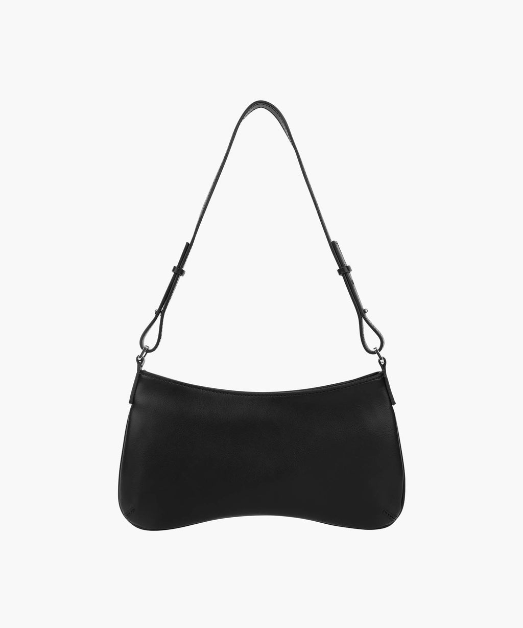 Marithe & Francois Girbaud - Regular Logo Mini Peanut Bag (Black) product image 3 | TRAB K-Fashion Australia
