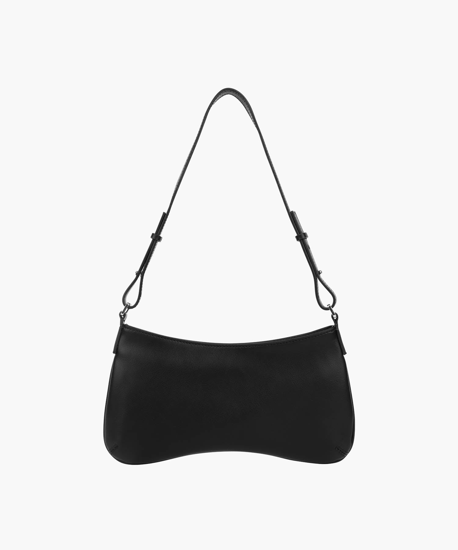 Marithe & Francois Girbaud - Regular Logo Mini Peanut Bag (Black) product image 3 | TRAB K-Fashion Australia