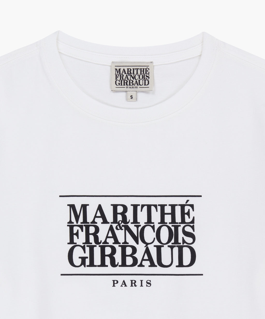 Marithe & Francois Girbaud - Classic Logo Tee (White) product image 3 | TRAB K-Fashion Australia
