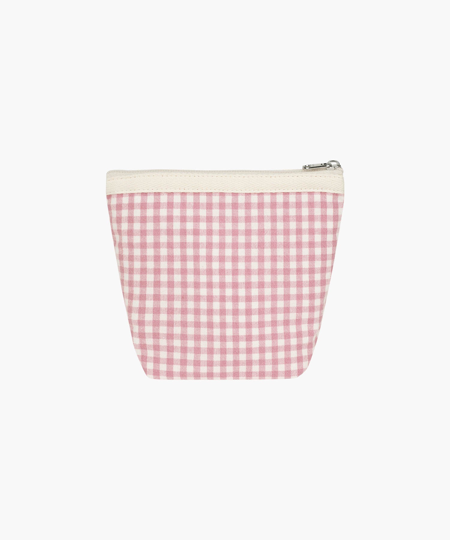 Marithe & Francois Girbaud - Classic Logo Check Pouch (Pink) product image 3 | TRAB K-Fashion Australia