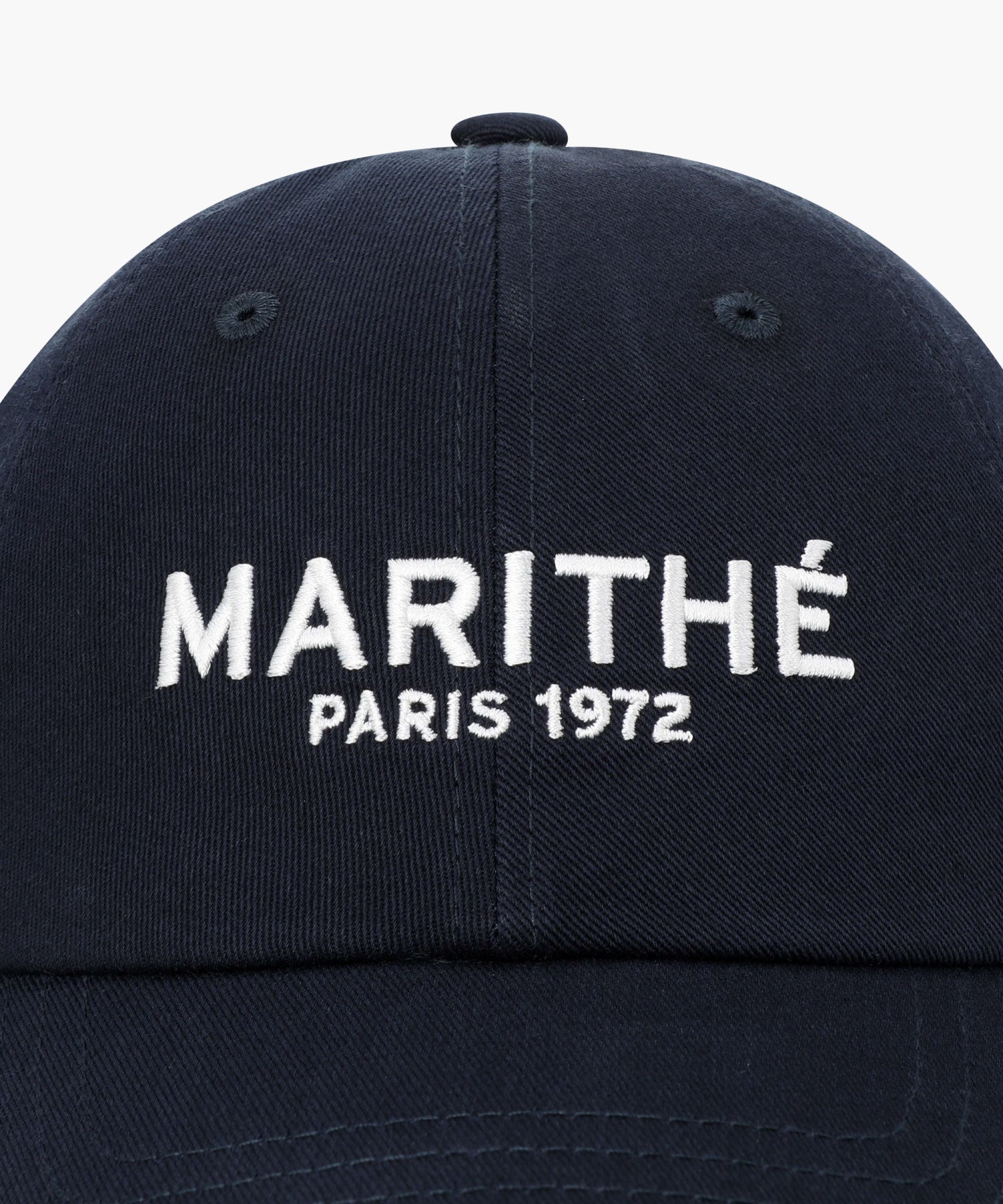 Marithe & Francois Girbaud - Regular Logo Ball Cap (Navy) product image 3 | TRAB K-Fashion Australia