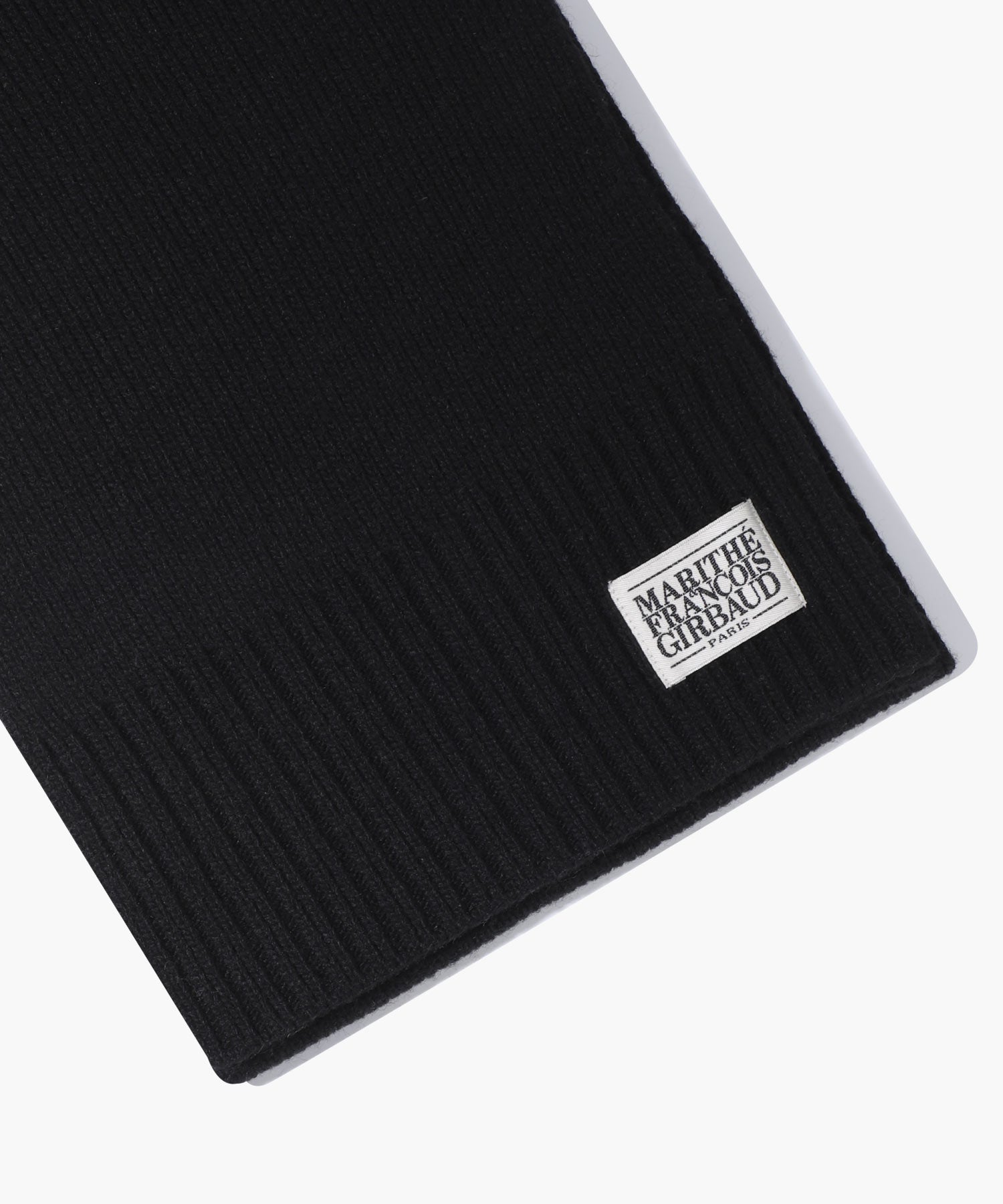 Marithe & Francois Girbaud - Classic Logo Muffler (Black) product image 3 | TRAB K-Fashion Australia