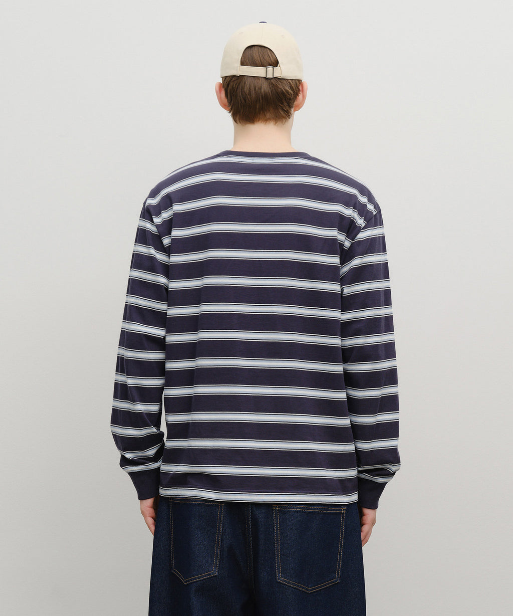 Marithe & Francois Girbaud - Multi Color Stripe Long Sleeve (Navy) product image 3 | TRAB K-Fashion Australia