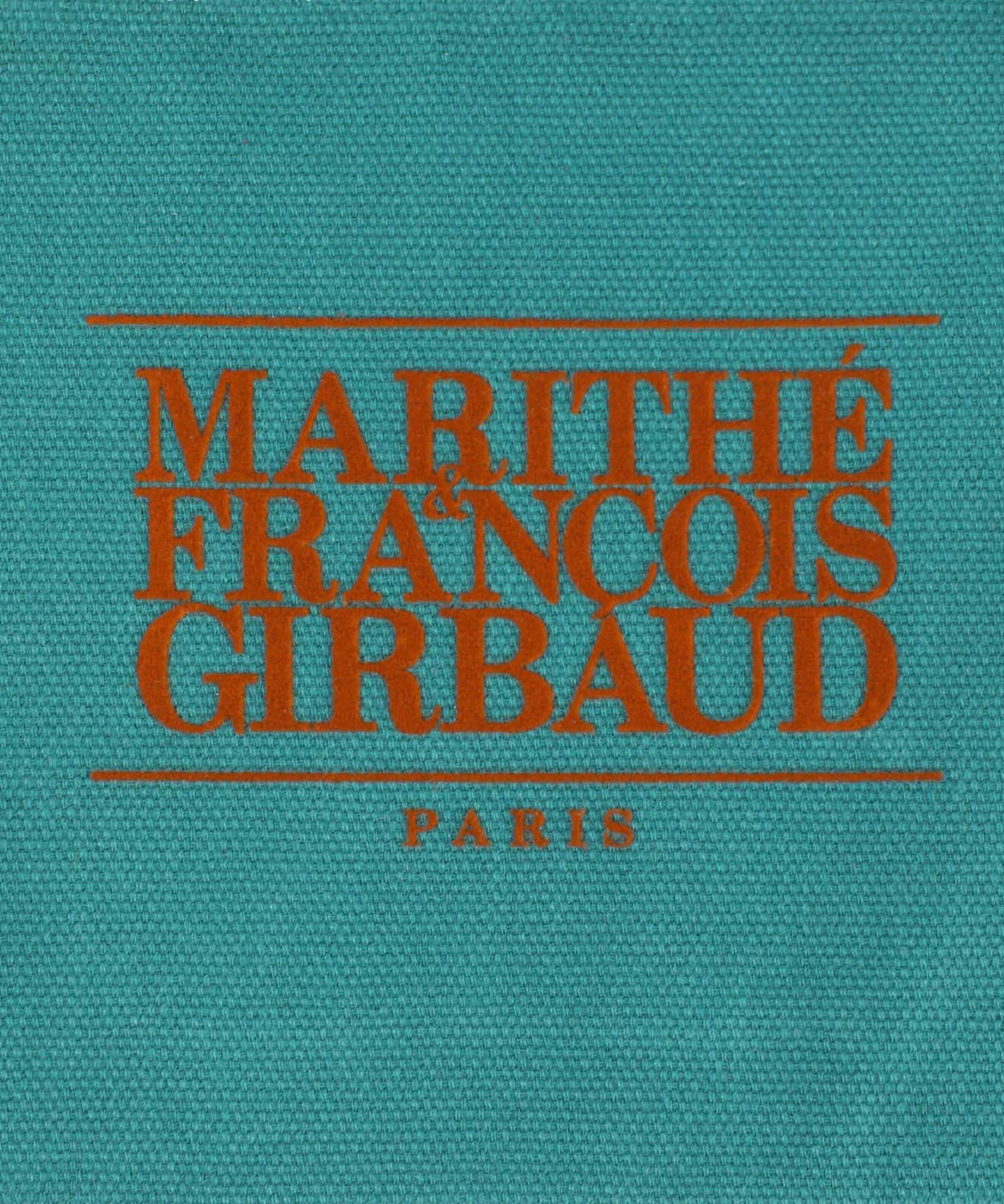 Marithe & Francois Girbaud - Classic Logo Color Cotton Pouch (Teal) product image 3 | TRAB K-Fashion Australia