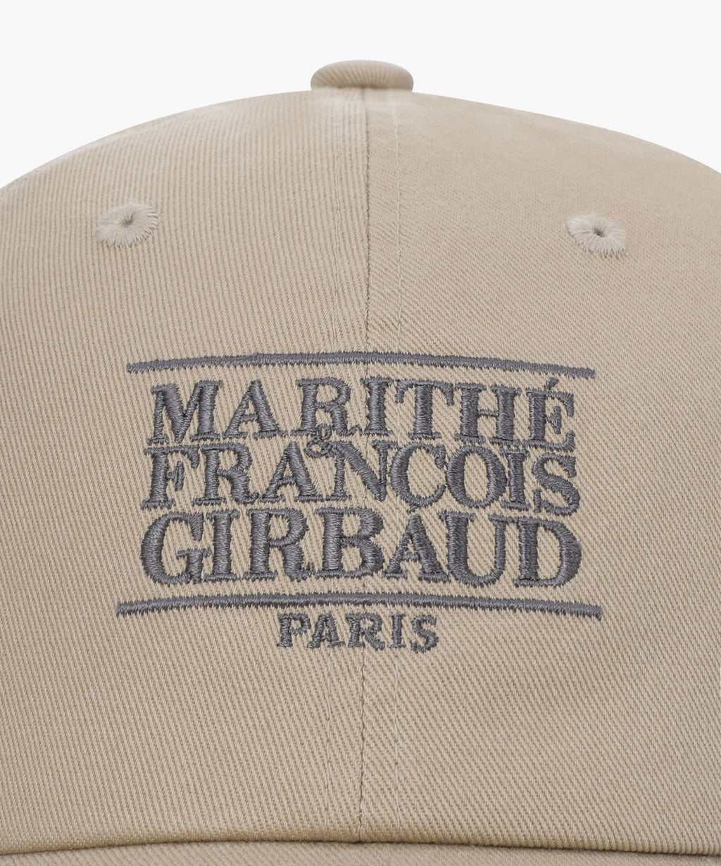 Marithe & Francois Girbaud - Small Classic Logo Cap (Dark Beige) product image 3 | TRAB K-Fashion Australia