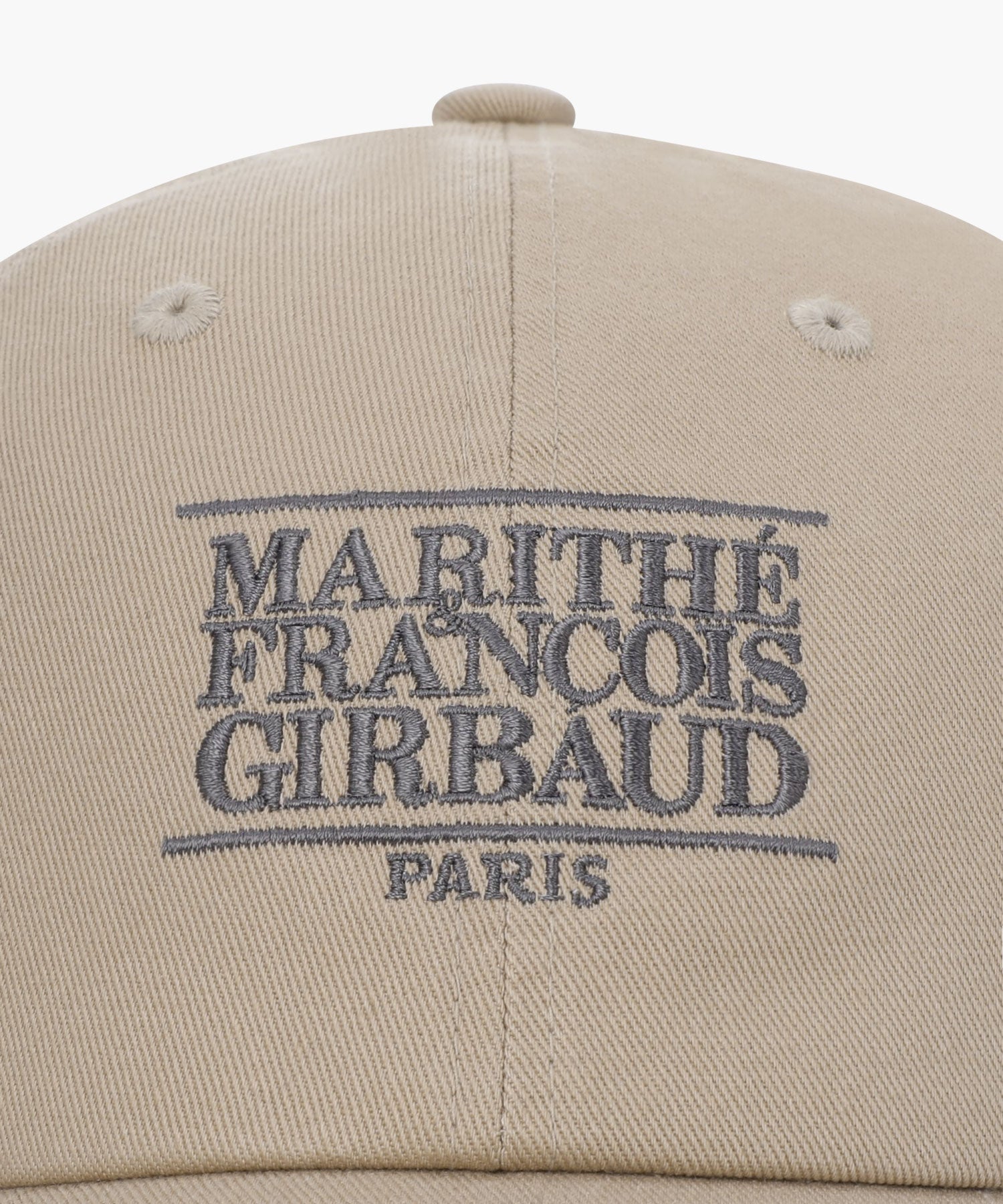 Marithe & Francois Girbaud - Small Classic Logo Cap (Dark Beige) product image 3 | TRAB K-Fashion Australia