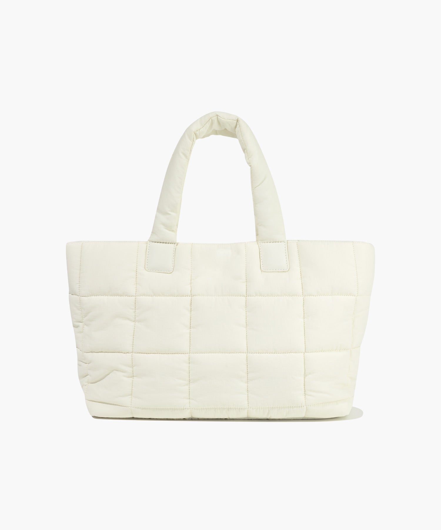 Marithe & Francois Girbaud - Classic Logo Padding Tote Bag (Ivory) product image 3 | TRAB K-Fashion Australia
