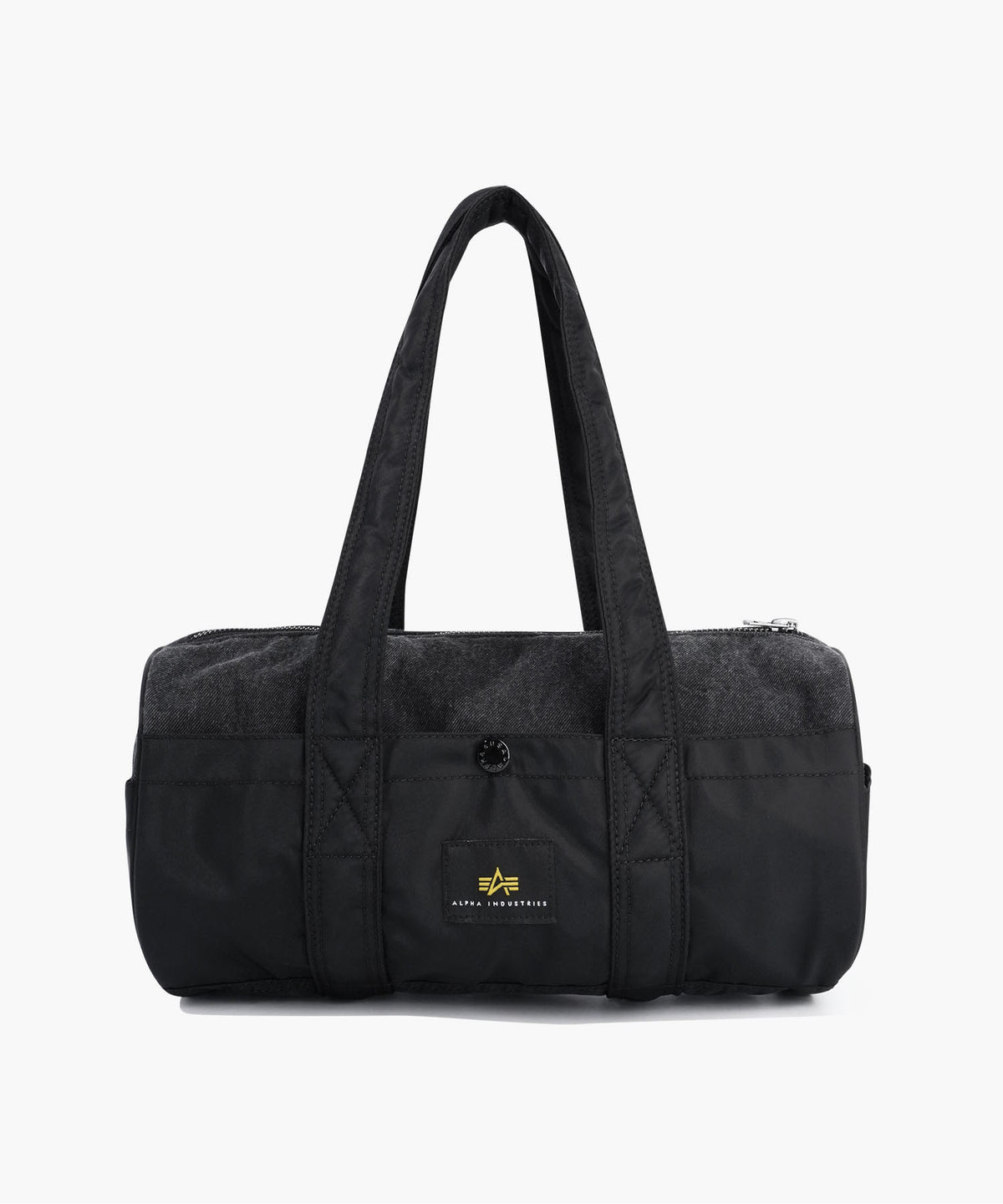 Marithe & Francois Girbaud - Marithe X Alpha Industries Classic Logo Nylon Duffle Bag (Black) product image 3 | TRAB K-Fashion Australia