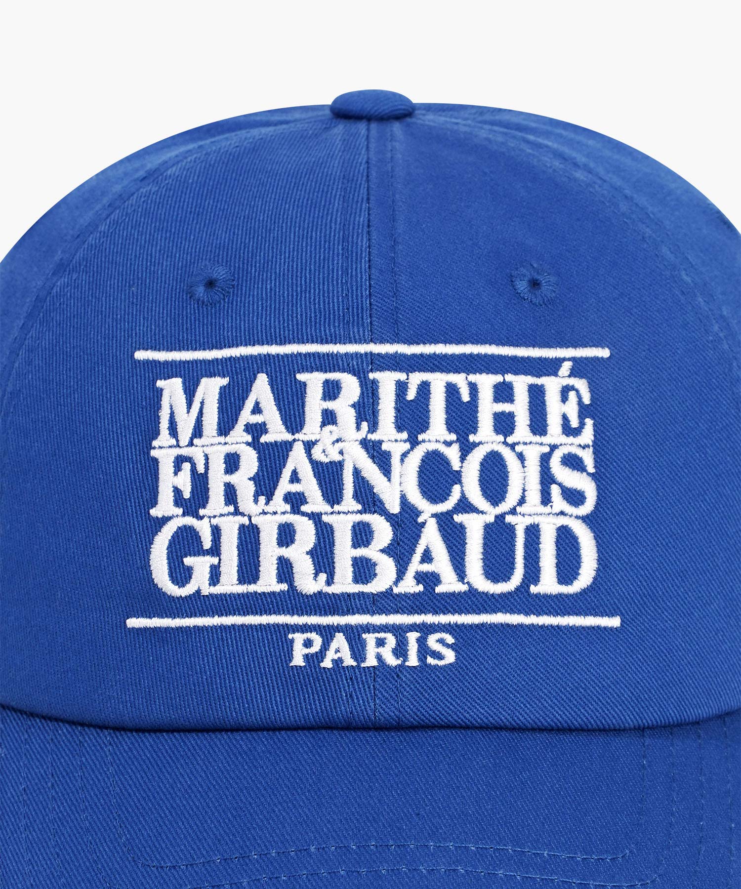 Marithe & Francois Girbaud - Classic Logo Covered Cap (Blue) product image 3 | TRAB K-Fashion Australia