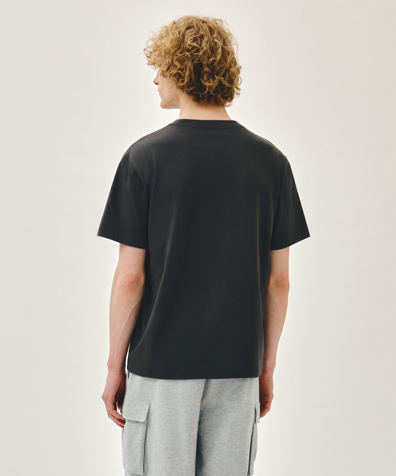 Marithe & Francois Girbaud - Small Regular Logo Tee (Charcoal) product image 3 | TRAB K-Fashion Australia
