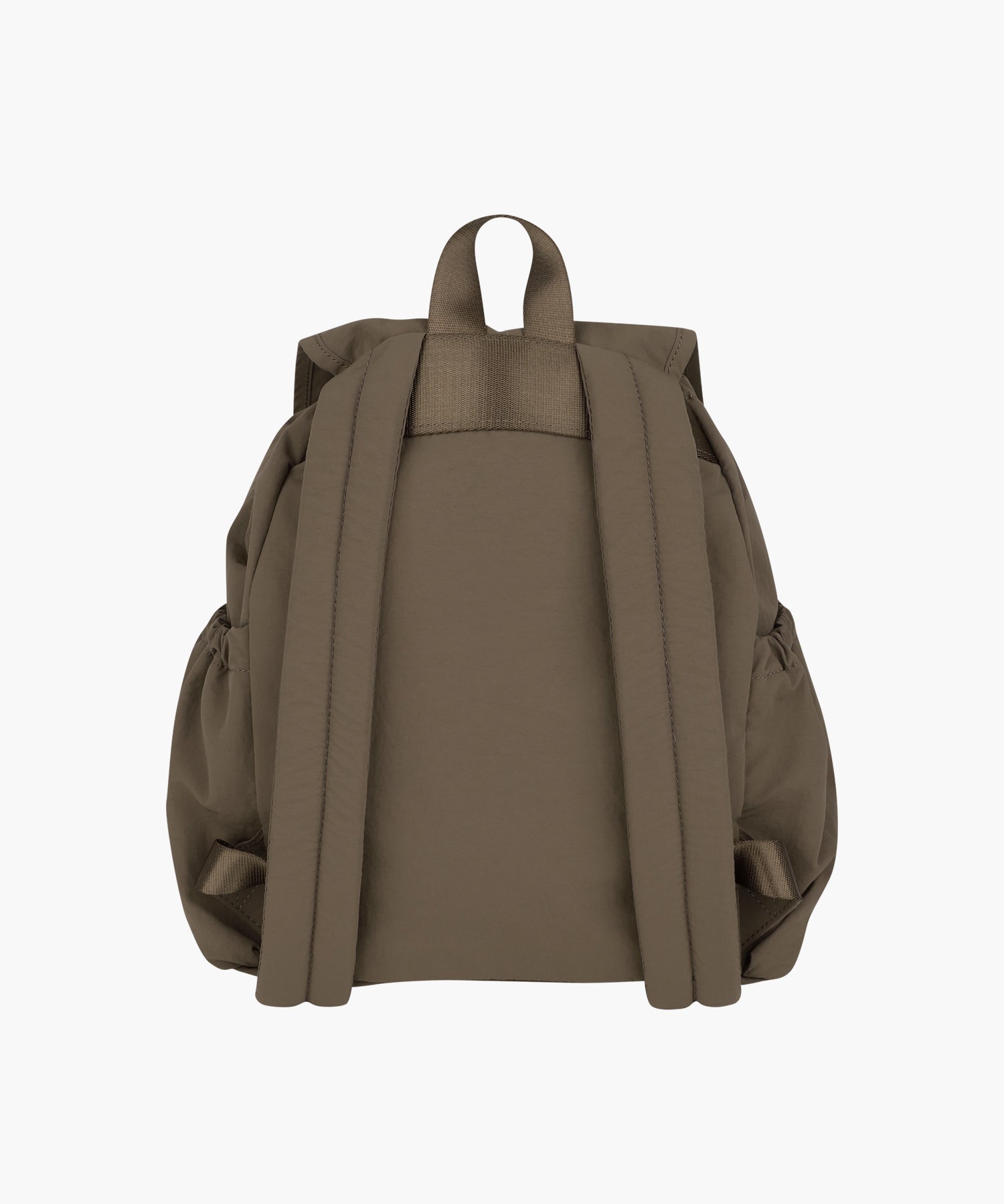 Marithe & Francois Girbaud - Classic Logo Stopper Pocket Backpack (Brown) product image 3 | TRAB K-Fashion Australia