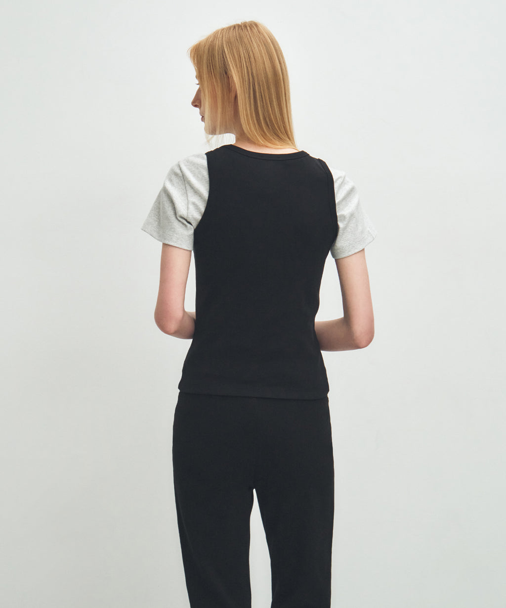 Marithe & Francois Girbaud - Basic Sleeveless (Black) product image 3 | TRAB K-Fashion Australia