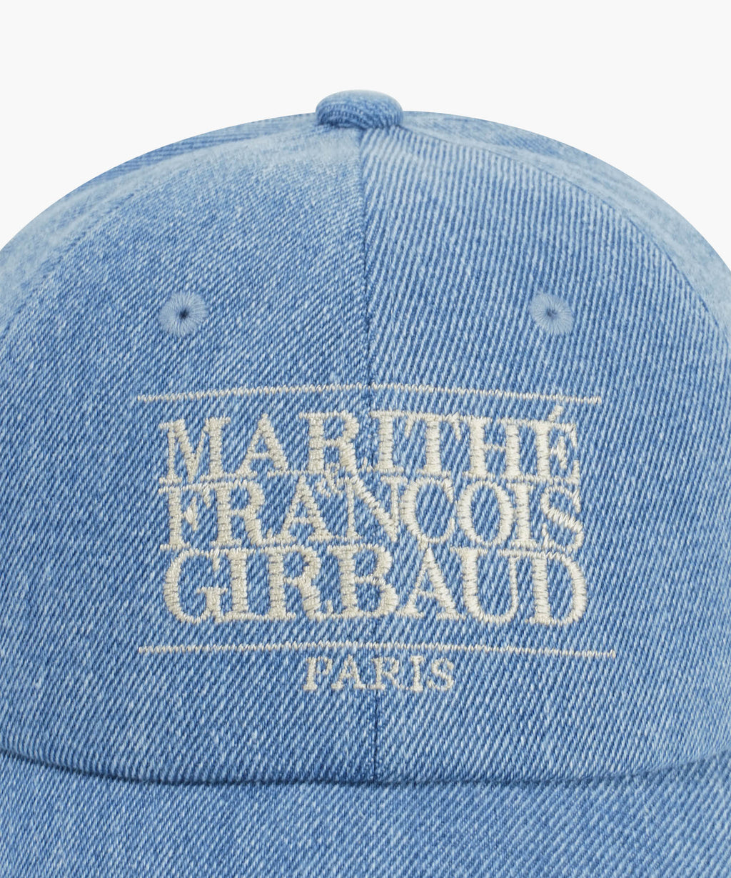 Marithe & Francois Girbaud - Small Classic Logo Washing Cap (Blue) product image 3 | TRAB K-Fashion Australia