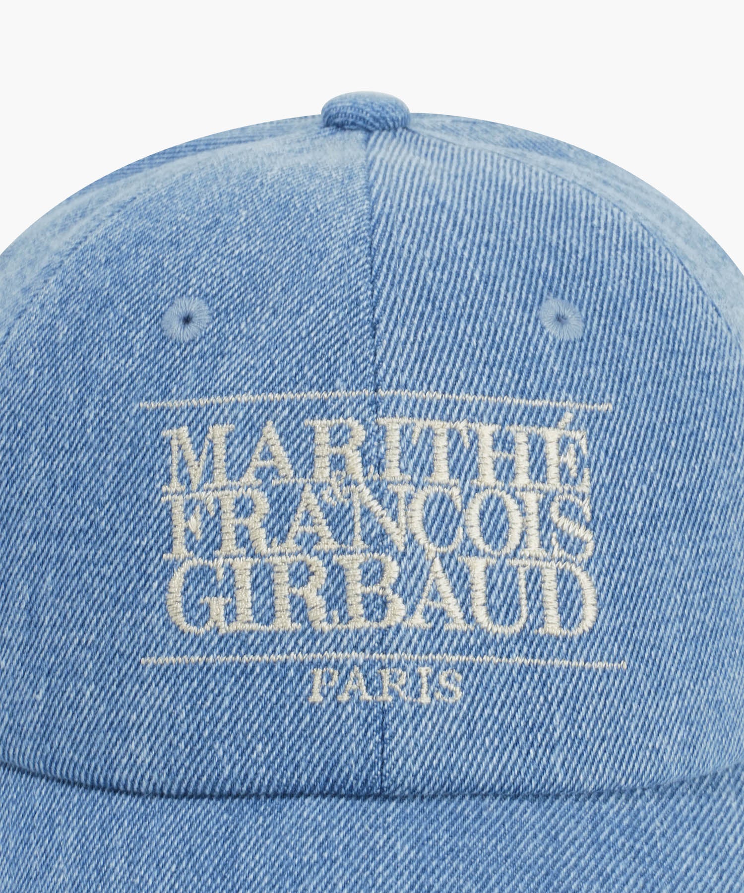Marithe & Francois Girbaud - Small Classic Logo Washing Cap (Blue) product image 3 | TRAB K-Fashion Australia