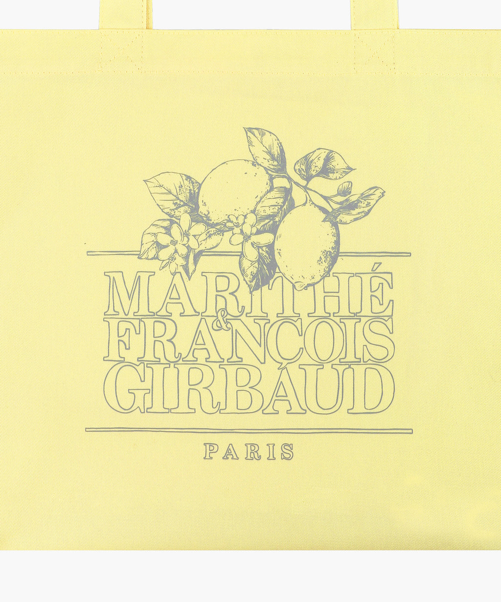 Marithe & Francois Girbaud - Lemon Classic Logo Eco Bag (Light Yellow) product image 3 | TRAB K-Fashion Australia