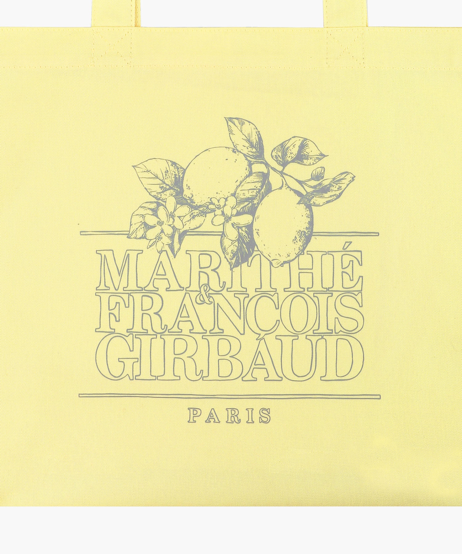 Marithe & Francois Girbaud - Lemon Classic Logo Eco Bag (Light Yellow) product image 3 | TRAB K-Fashion Australia