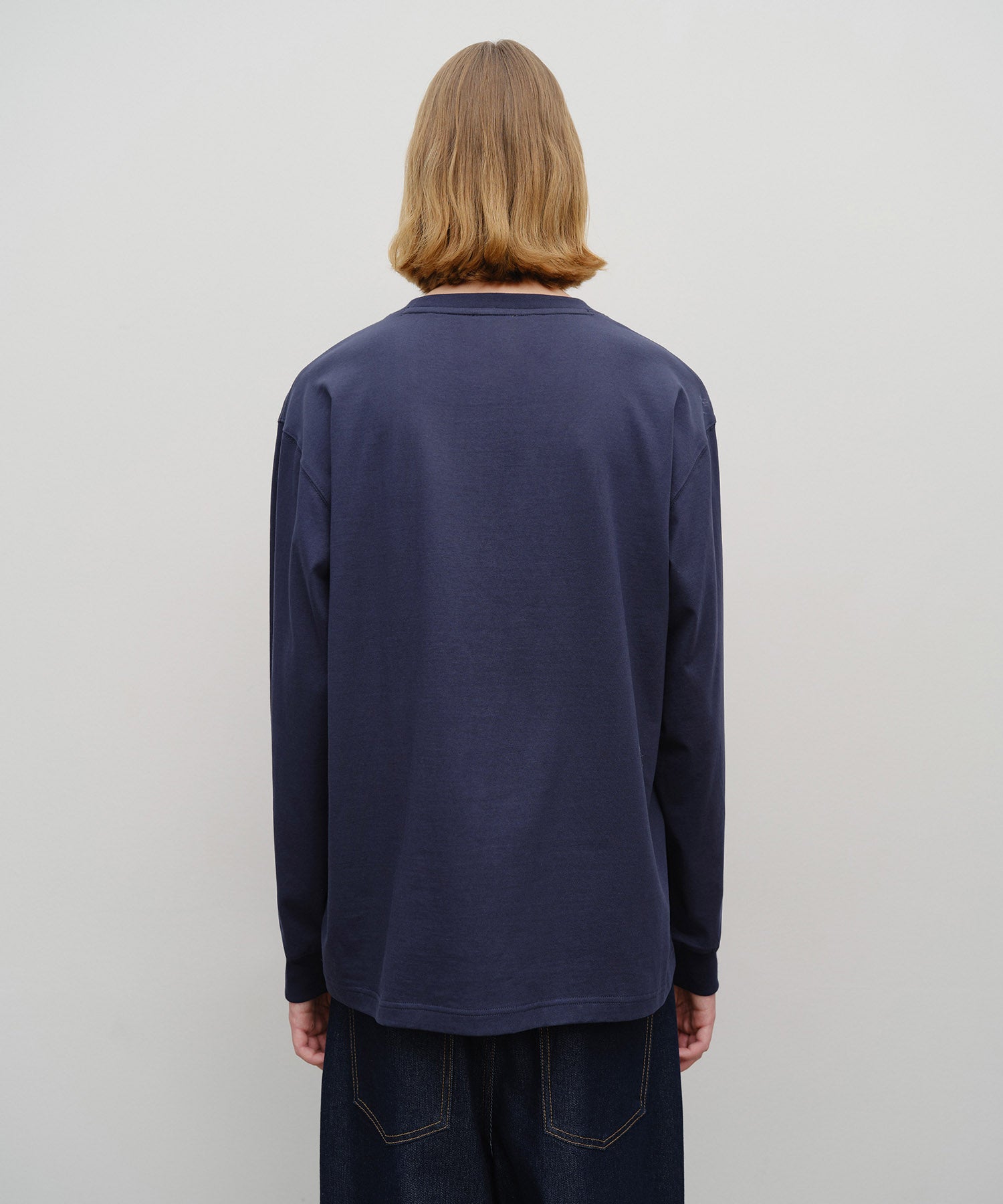 Marithe & Francois Girbaud - Le Marais Long Sleeve (Navy) product image 3 | TRAB K-Fashion Australia
