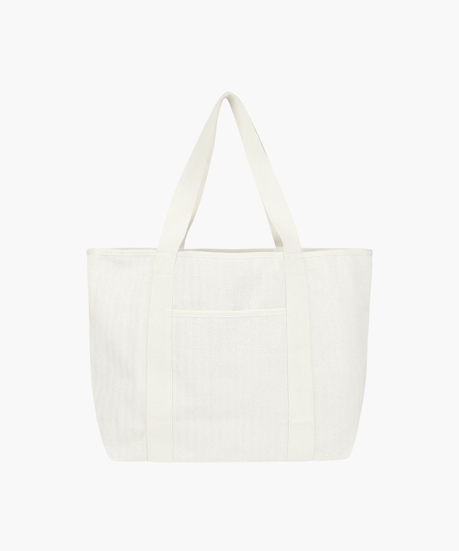 Marithe & Francois Girbaud - Regular Logo Big Cotton Bag (Natural) product image 3 | TRAB K-Fashion Australia