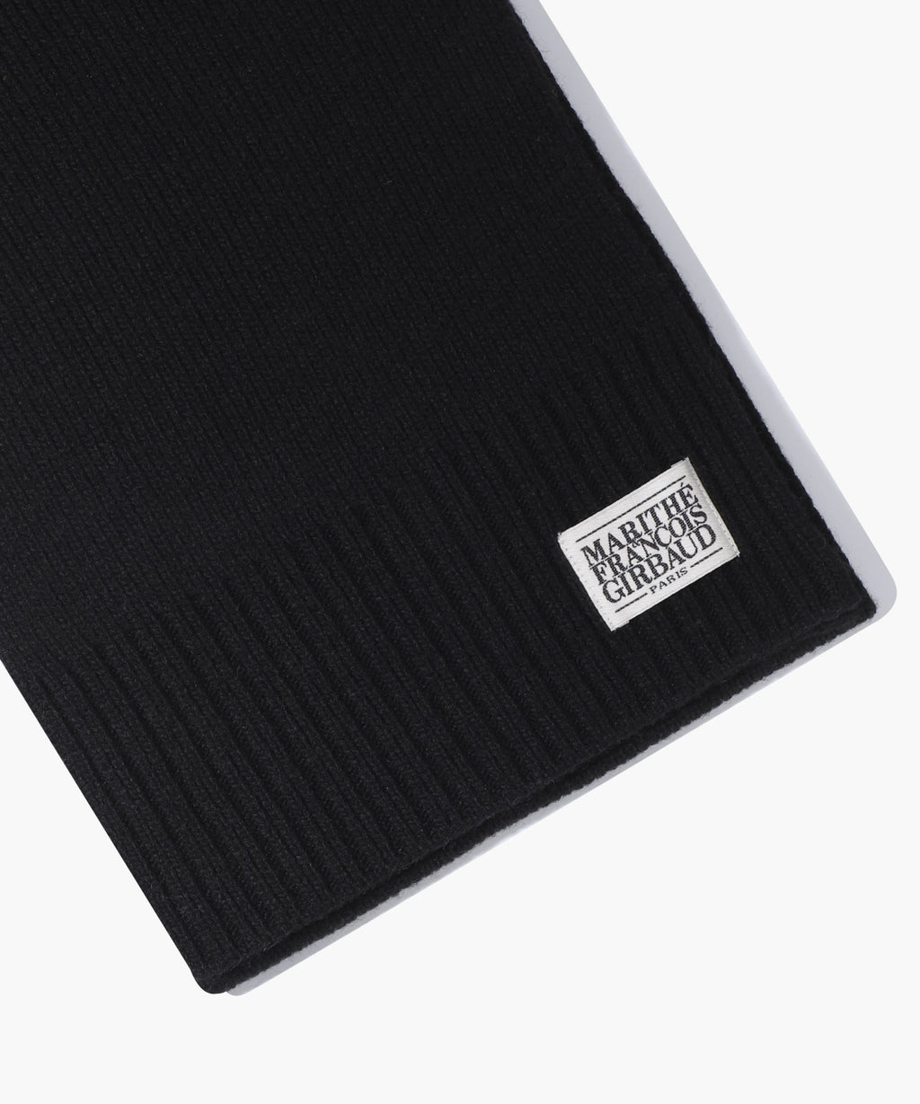 Marithe & Francois Girbaud - Classic Logo Muffler (Black) product image 3 | TRAB K-Fashion Australia