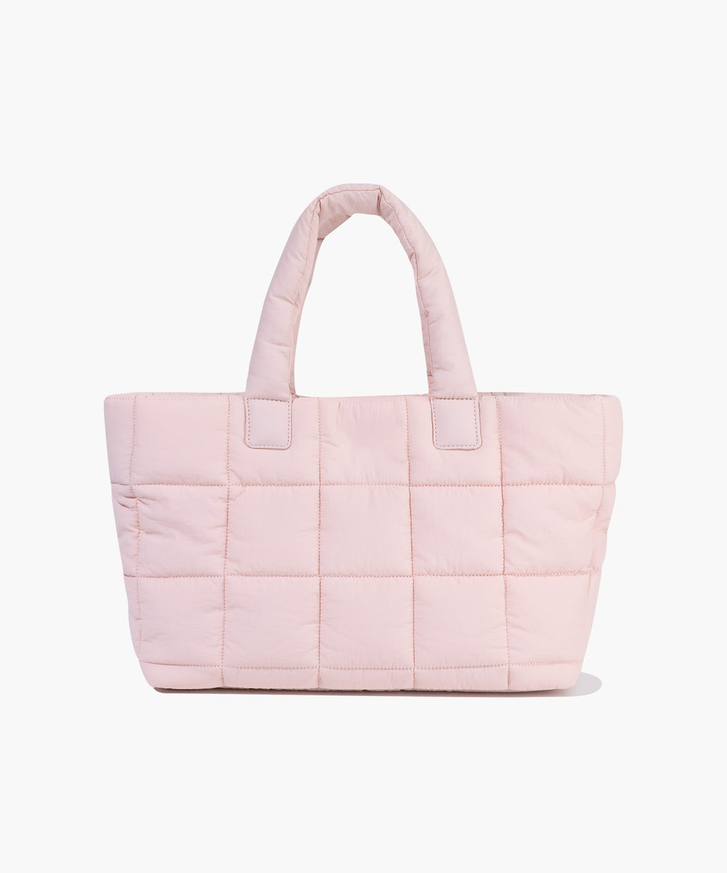 Marithe & Francois Girbaud - Classic Logo Padding Tote Bag (Baby Pink) product image 3 | TRAB K-Fashion Australia