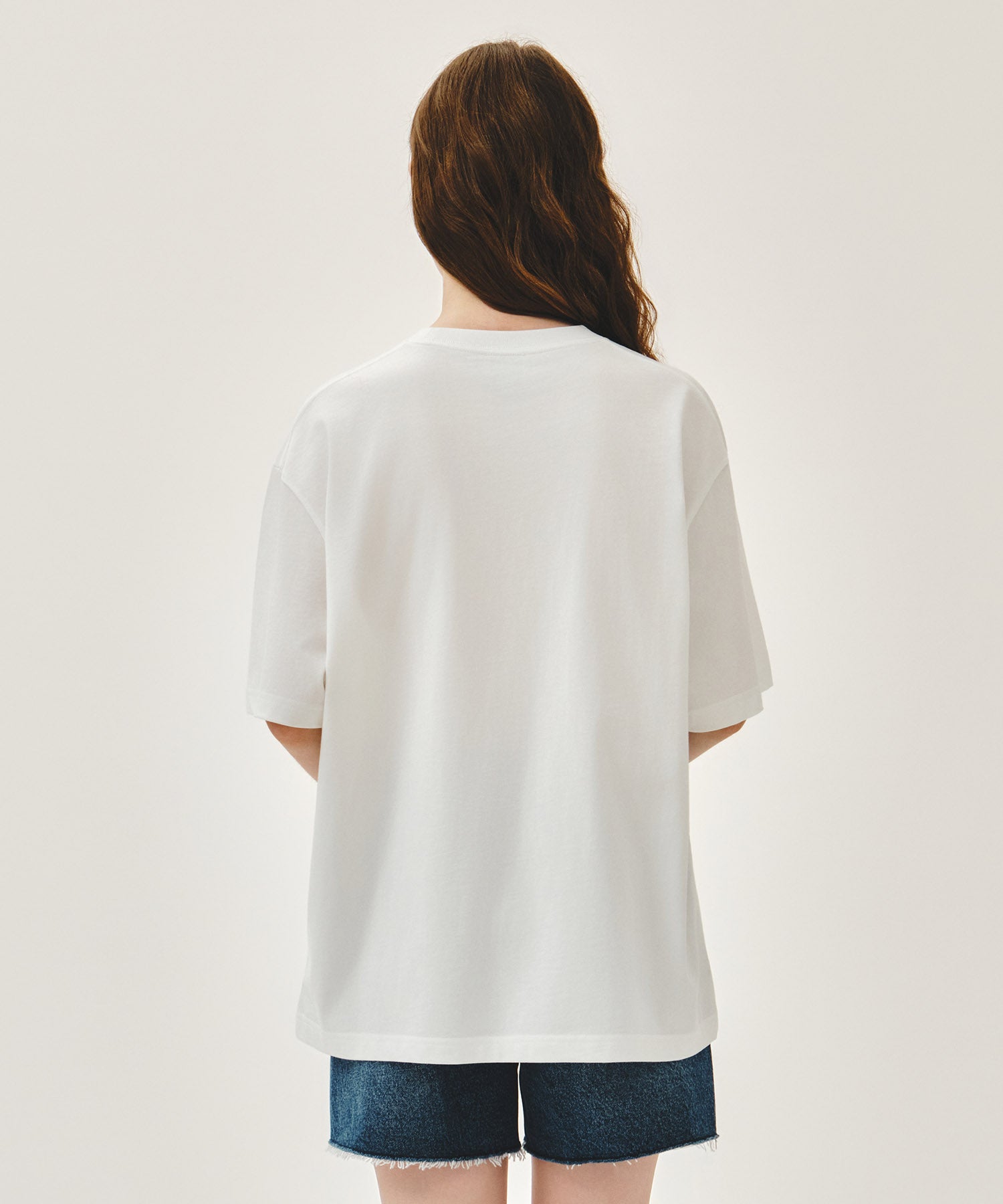 Marithe & Francois Girbaud - Vintage Eiffel Tower Logo Oversized Tee (White) product image 3 | TRAB K-Fashion Australia
