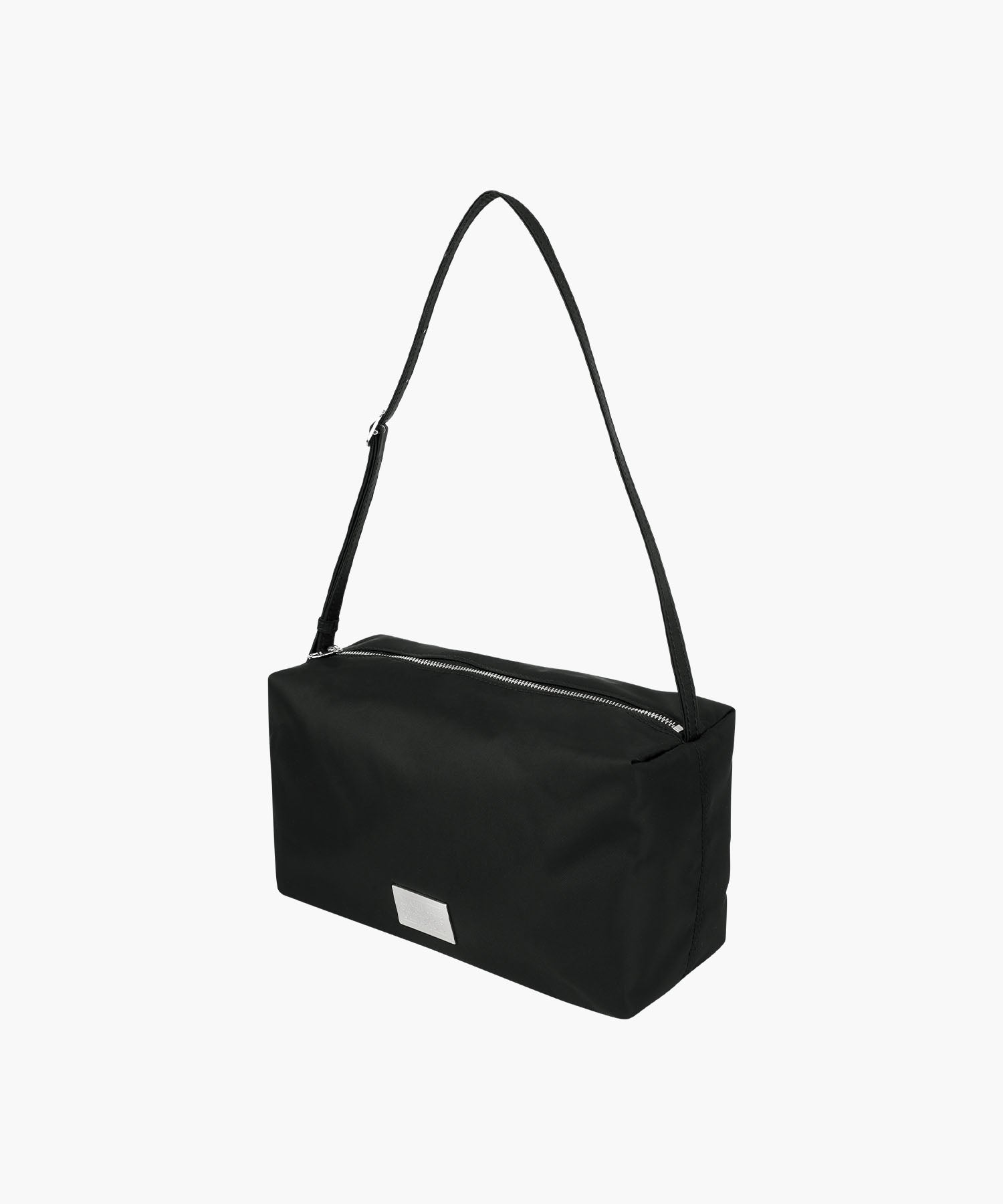 Marithe & Francois Girbaud - Classic Logo Nylon Box Bag (Black) product image 3 | TRAB K-Fashion Australia