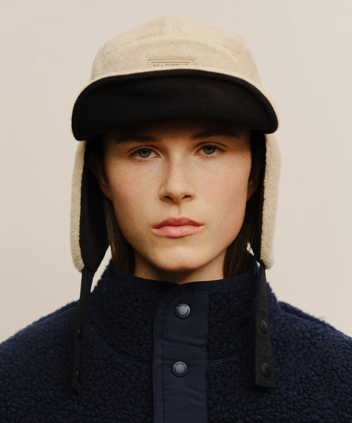 Marithe & Francois Girbaud - Marithe Sport Reversible Earflap Cap (Black) product image 3 | TRAB K-Fashion Australia