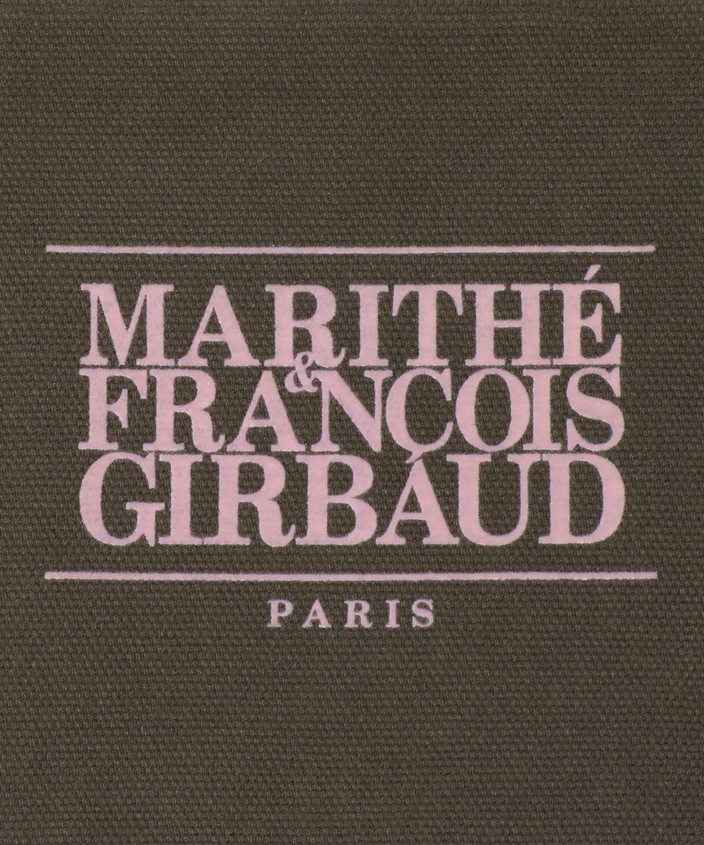 Marithe & Francois Girbaud - Classic Logo Color Cotton Pouch (Brown) product image 3 | TRAB K-Fashion Australia