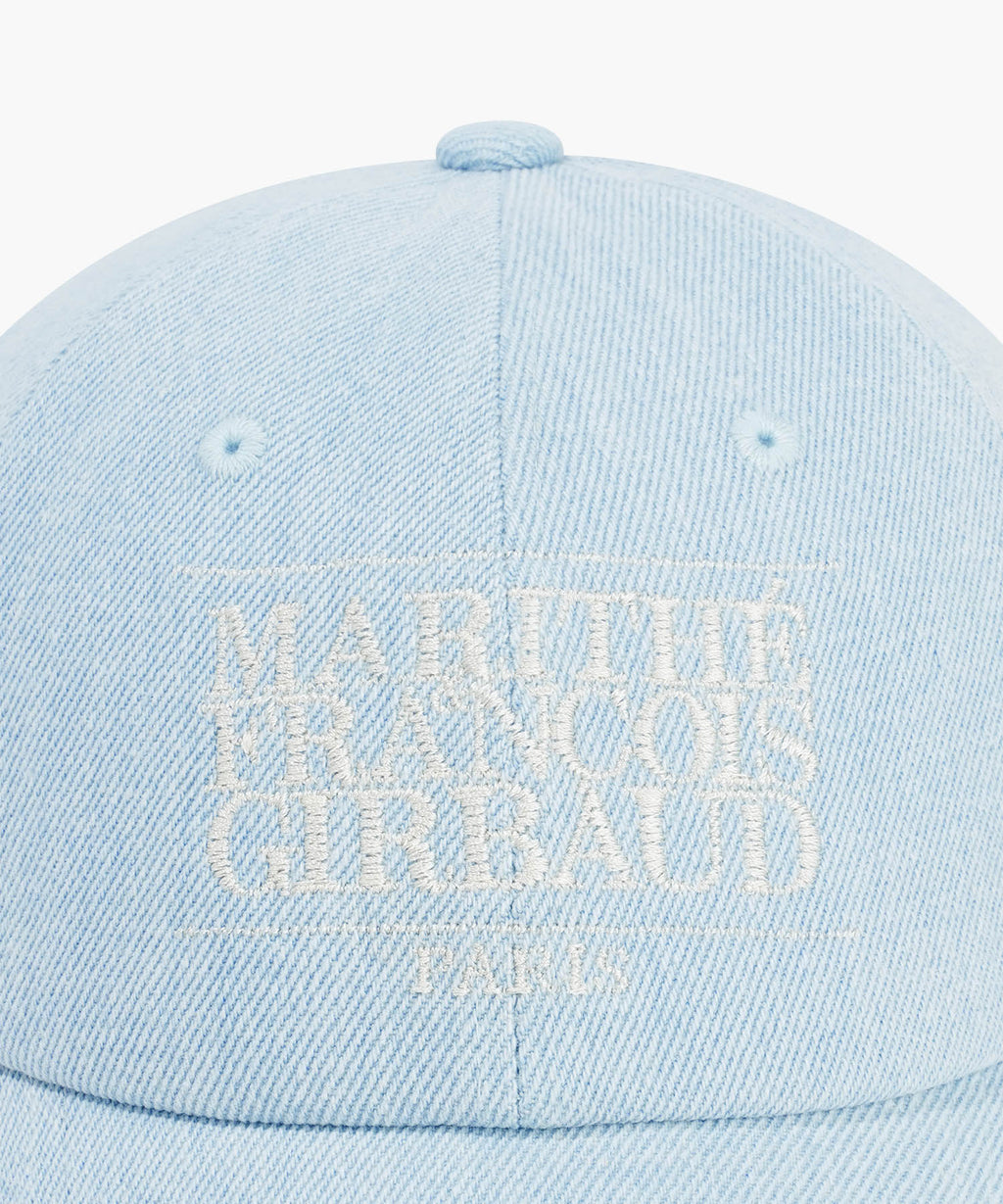 Marithe & Francois Girbaud - Small Classic Logo Washing Cap (Light Blue) product image 3 | TRAB K-Fashion Australia