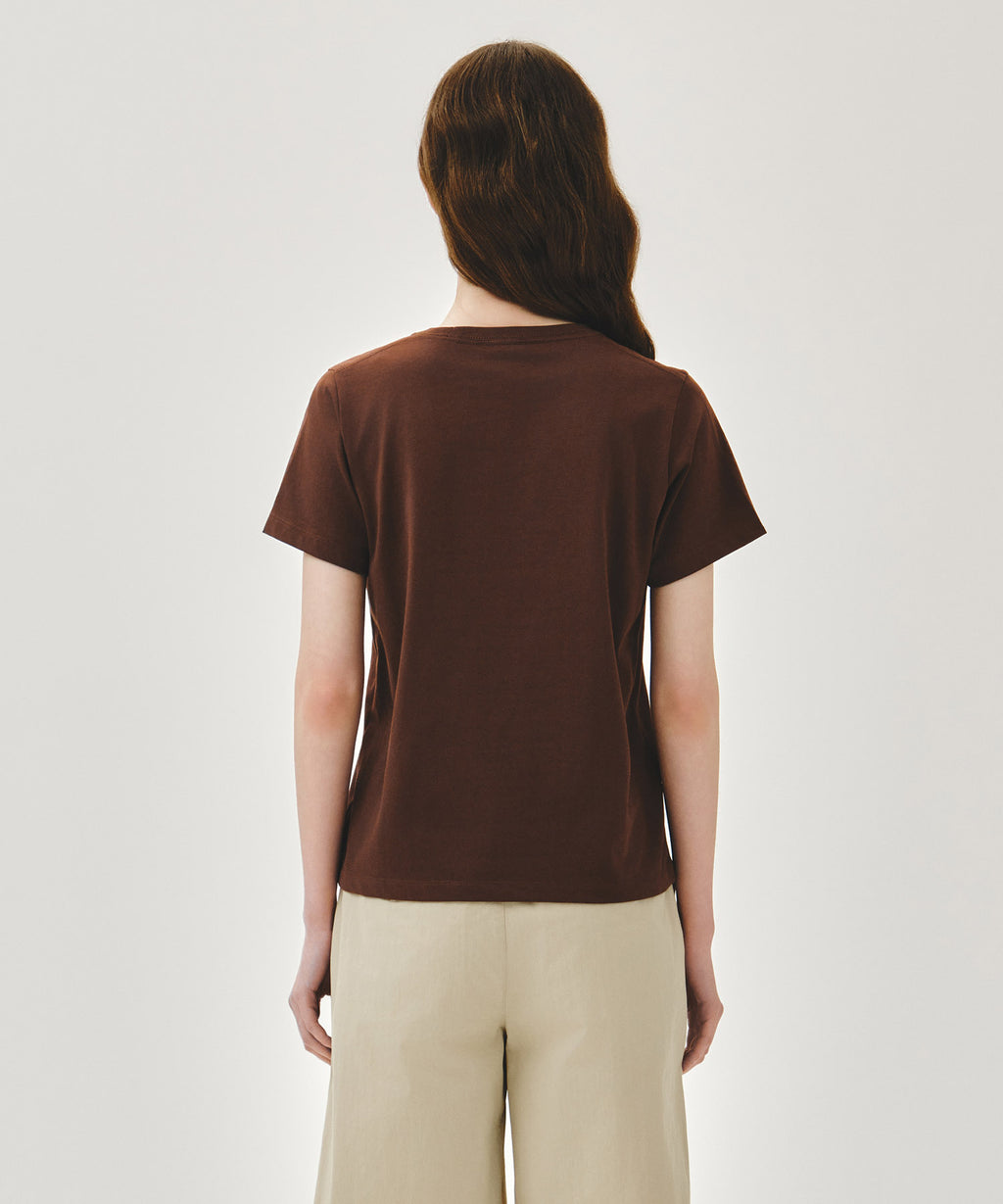 Marithe & Francois Girbaud - Aerocool Resort Graphic Tee (Brown) product image 3 | TRAB K-Fashion Australia
