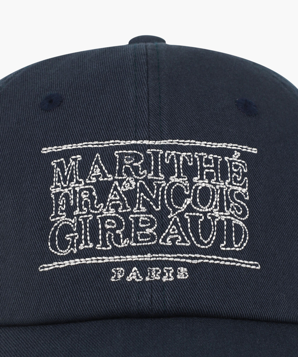 Marithe & Francois Girbaud - Doodle Classic Logo Covered Cap (Navy) product image 3 | TRAB K-Fashion Australia