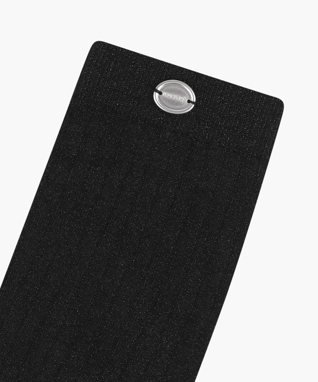 Marithe & Francois Girbaud - Regular Logo Sheer Socks (Black) product image 3 | TRAB K-Fashion Australia