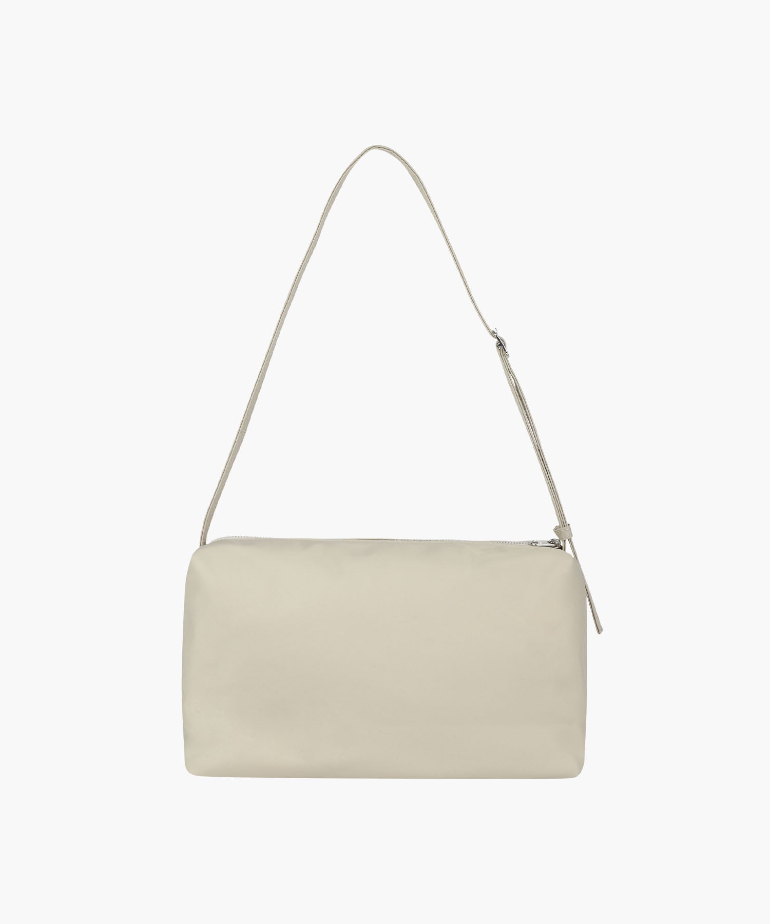 Marithe & Francois Girbaud - Classic Logo Nylon Box Bag (Beige) product image 3 | TRAB K-Fashion Australia