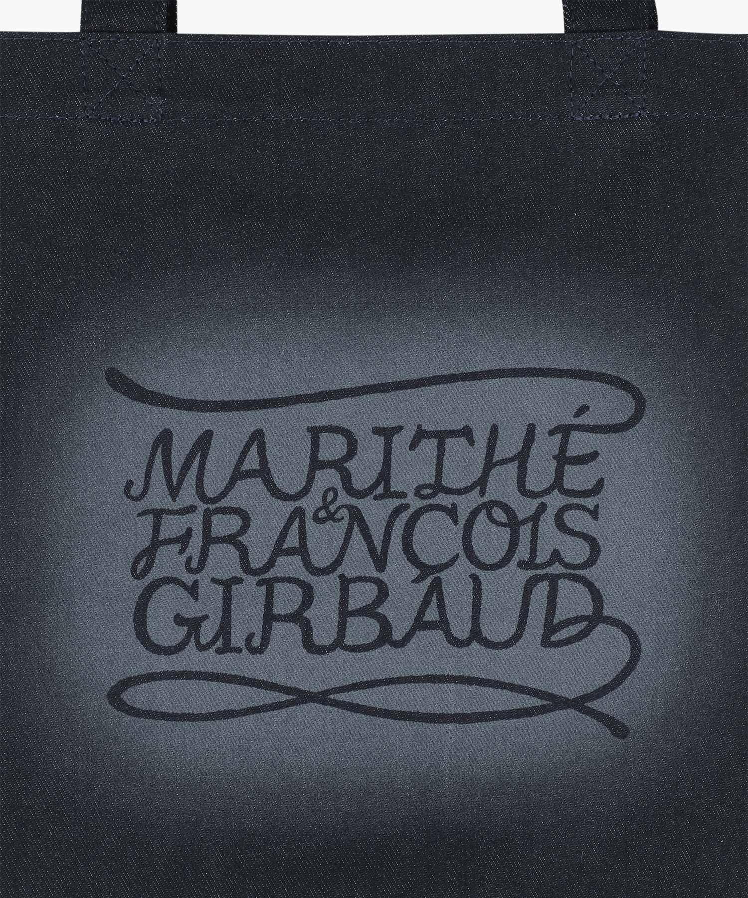 Marithe & Francois Girbaud - Drawing Classic Logo Denim Eco Bag (Dark Blue) product image 3 | TRAB K-Fashion Australia