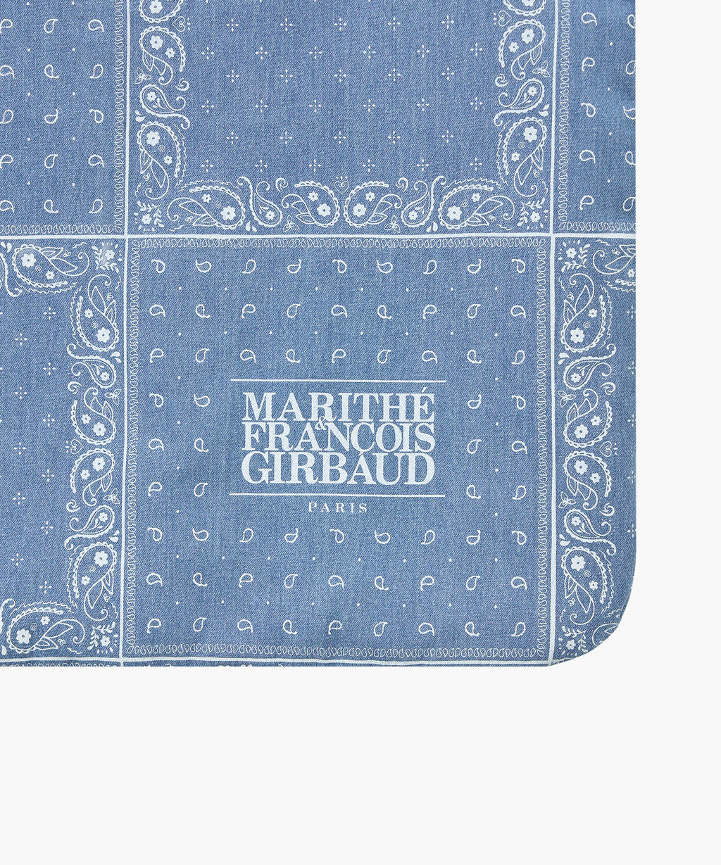 Marithe & Francois Girbaud - Bandana One Shoulder Eco Bag (Blue) product image 3 | TRAB K-Fashion Australia
