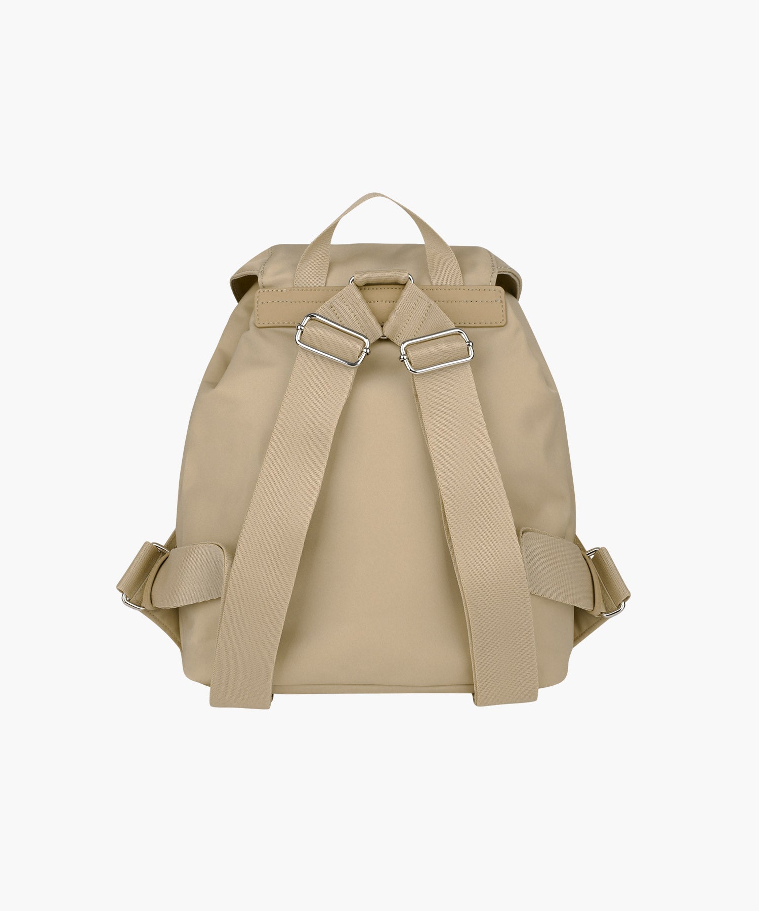 Marithe & Francois Girbaud - Classic Logo Small Backpack (Beige) product image 3 | TRAB K-Fashion Australia