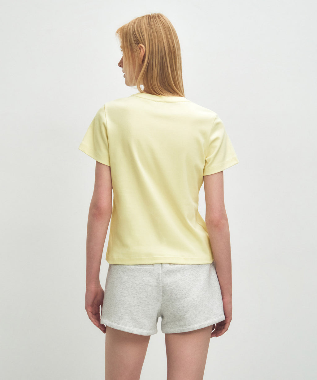 Marithe & Francois Girbaud - Basic Tee (Light Yellow) product image 3 | TRAB K-Fashion Australia