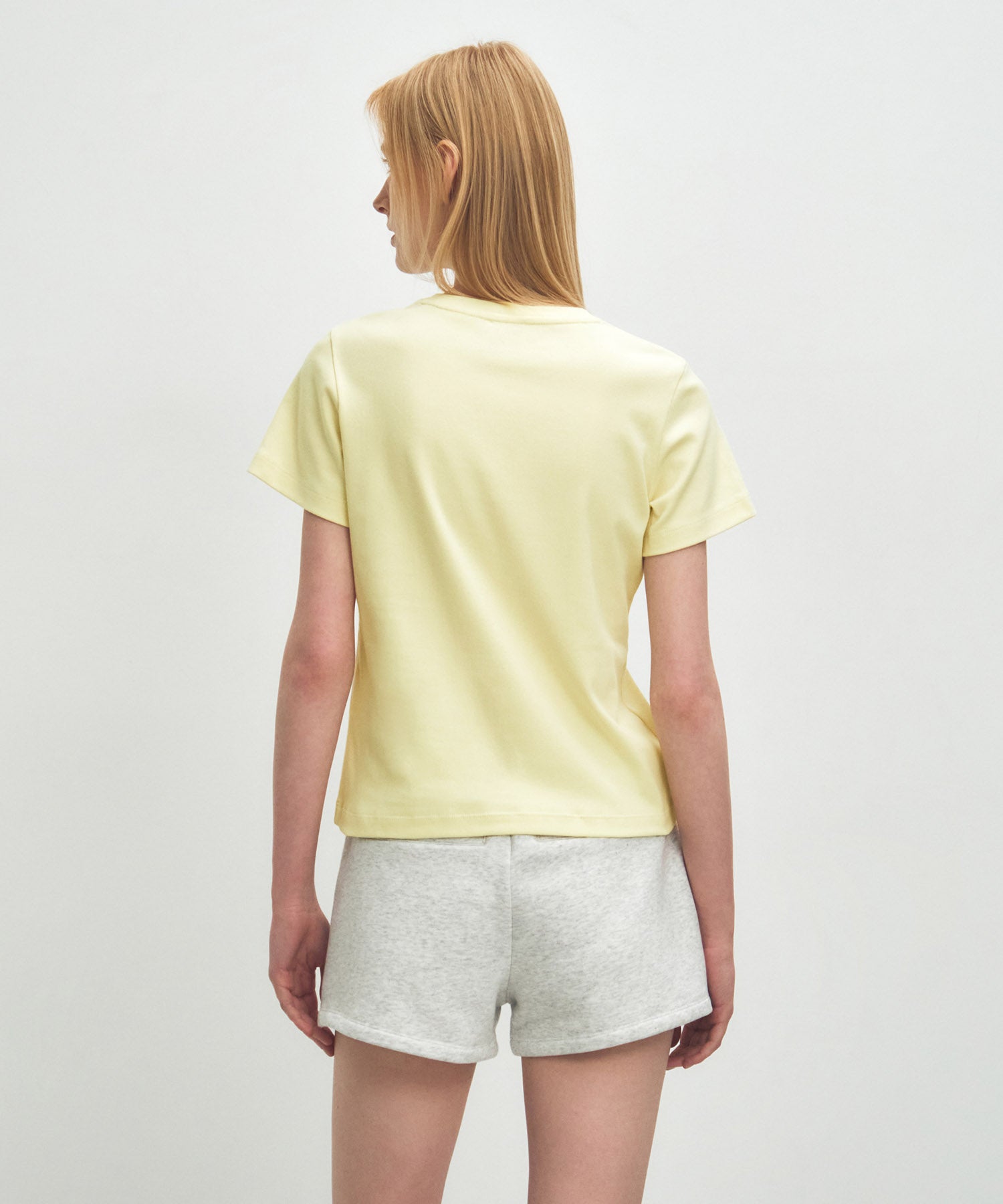Marithe & Francois Girbaud - Basic Tee (Light Yellow) product image 3 | TRAB K-Fashion Australia