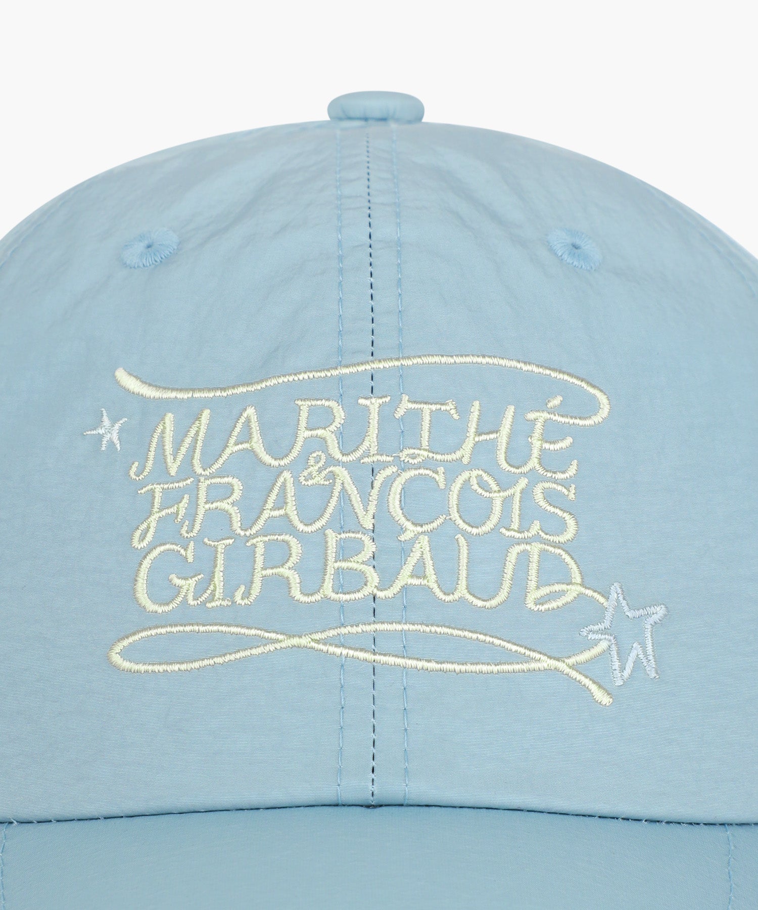 Marithe & Francois Girbaud - Drawing Classic Logo Nylon Cap (Sky Blue) product image 3 | TRAB K-Fashion Australia