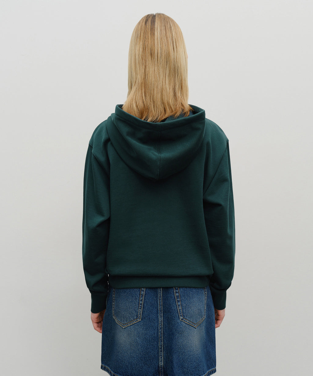 Marithe & Francois Girbaud - Classic Logo Hoodie (Dark Teal) product image 3 | TRAB K-Fashion Australia