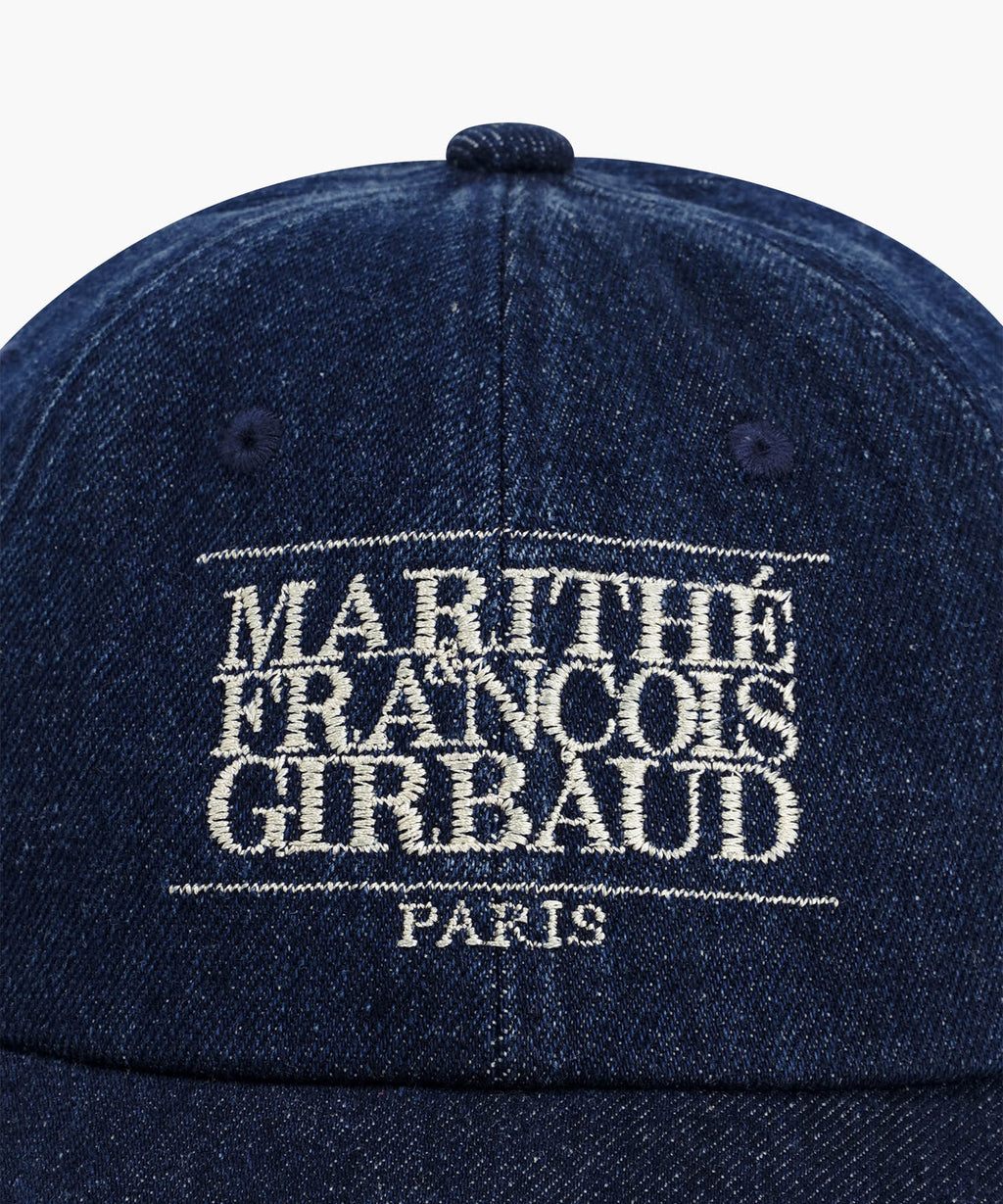 Marithe & Francois Girbaud - Small Classic Logo Washing Cap (Indigo) product image 3 | TRAB K-Fashion Australia