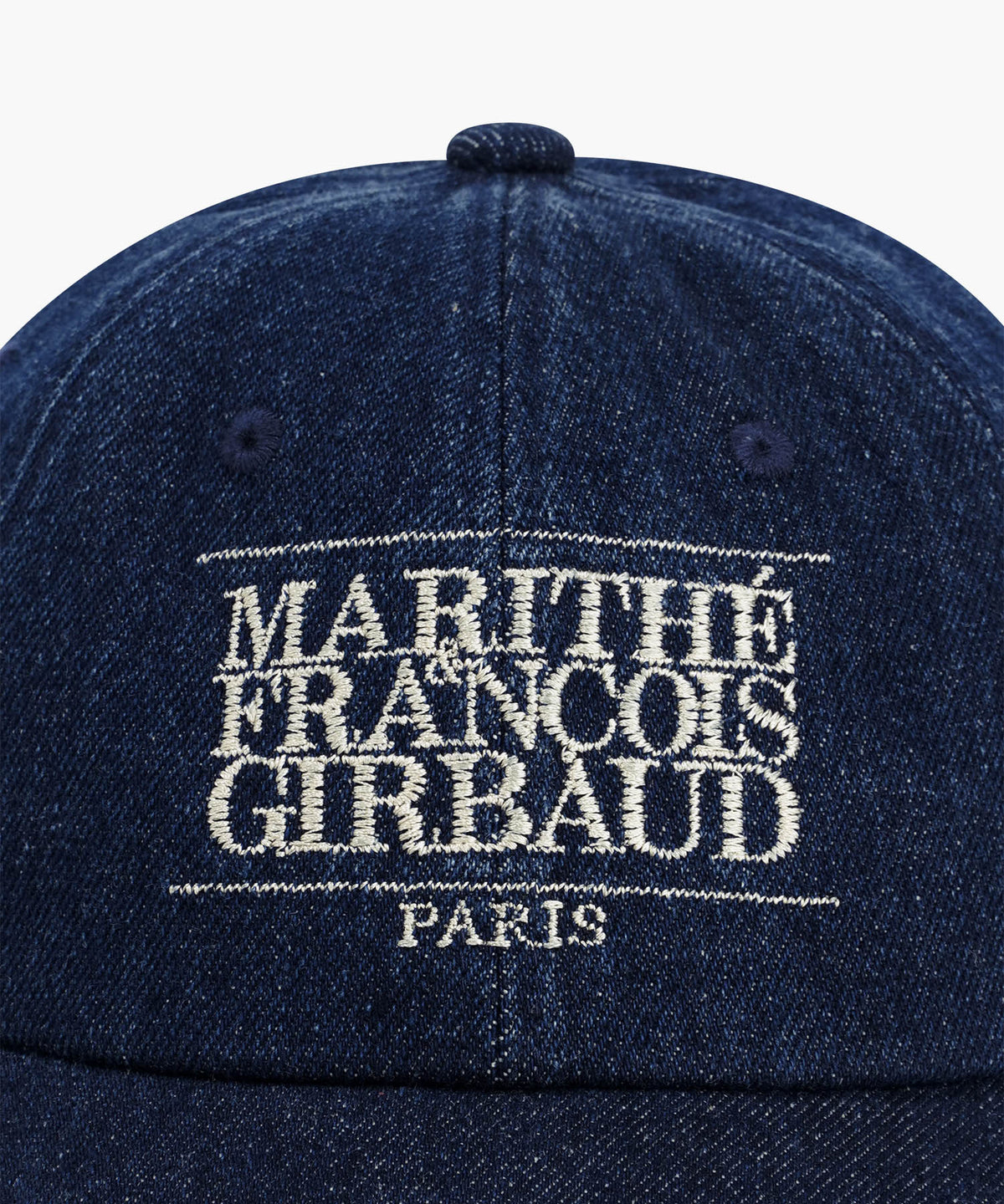 Marithe & Francois Girbaud - Small Classic Logo Washing Cap (Indigo) product image 3 | TRAB K-Fashion Australia