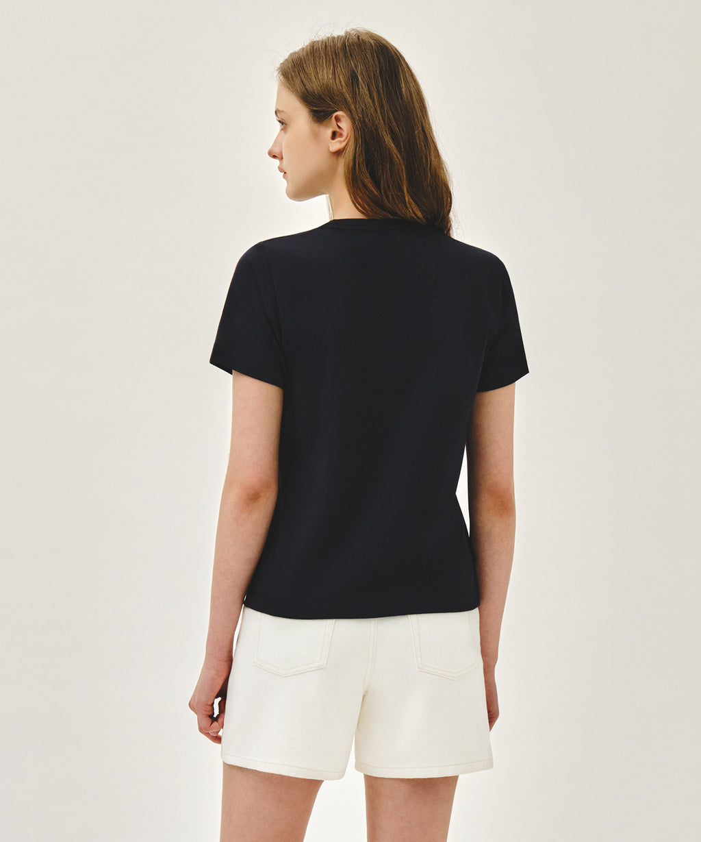 Marithe & Francois Girbaud - Doodle Bear Tee (Navy) product image 3 | TRAB K-Fashion Australia