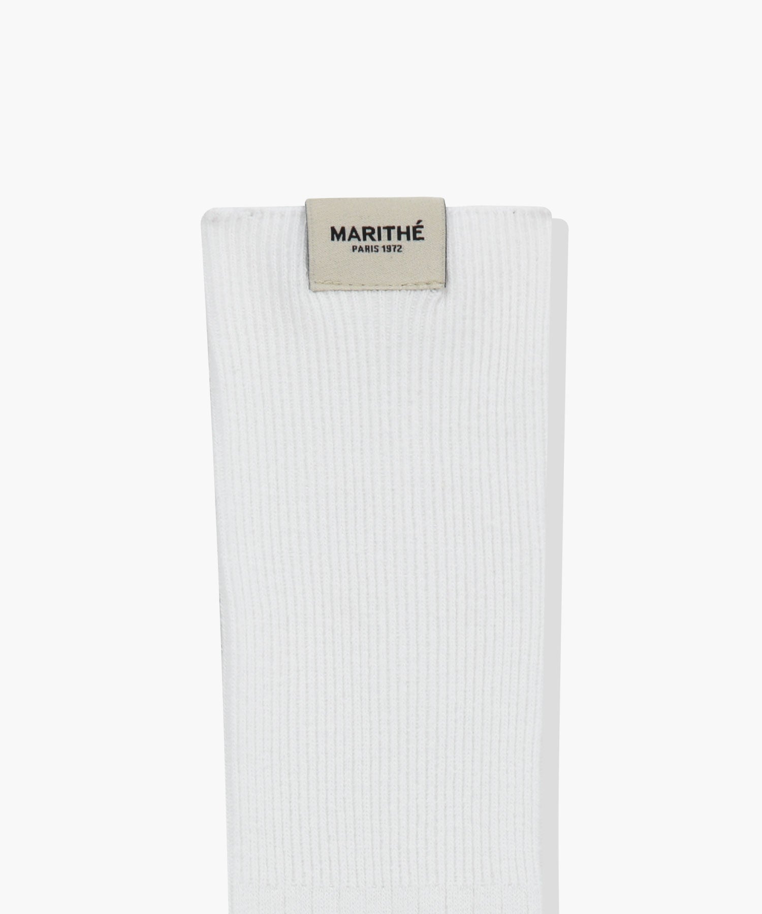 Marithe & Francois Girbaud - Over Knee Long Socks (White) product image 3 | TRAB K-Fashion Australia