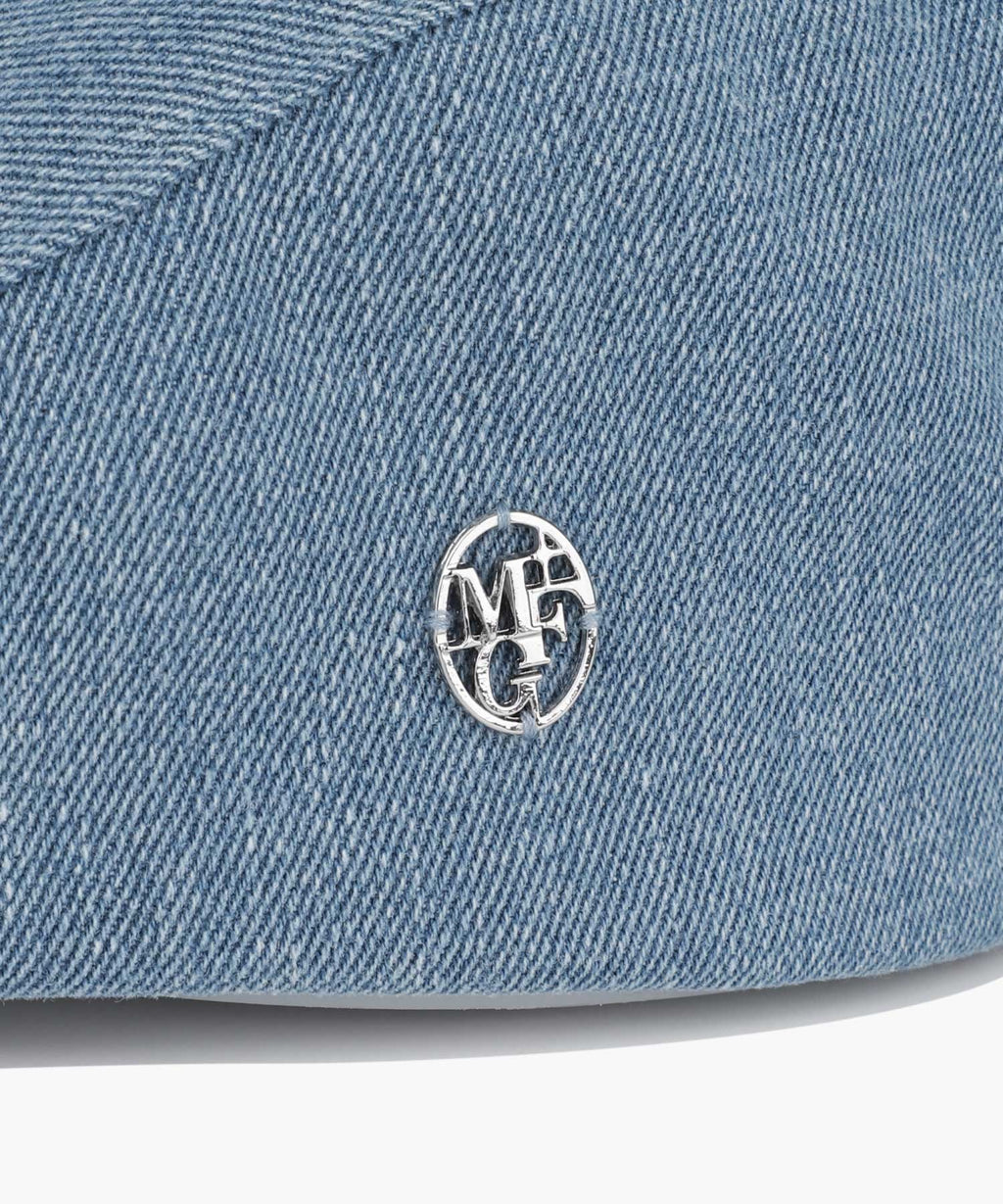 Marithe & Francois Girbaud - Circle Logo Hunting Cap (Blue) product image 3 | TRAB K-Fashion Australia