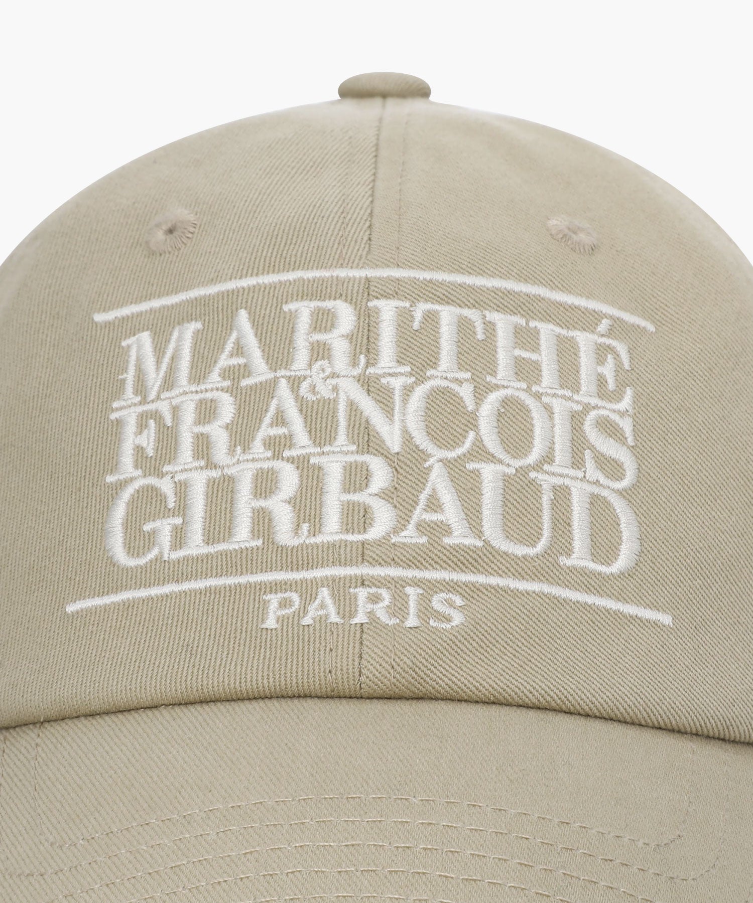 Marithe & Francois Girbaud - Classic Logo Cap (Beige) product image 3 | TRAB K-Fashion Australia