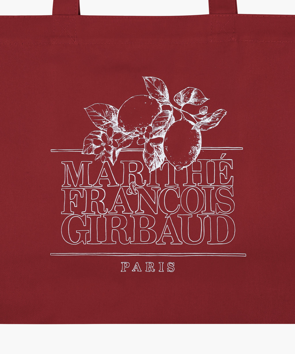 Marithe & Francois Girbaud - Lemon Classic Logo Eco Bag (Red) product image 3 | TRAB K-Fashion Australia